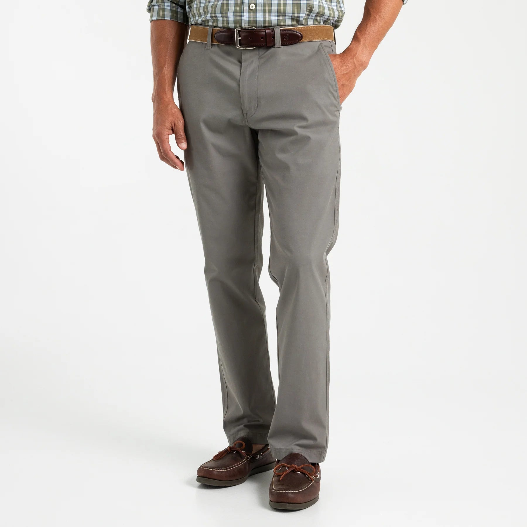 Duck Head - Harbor Performance Chino (Mist Grey)