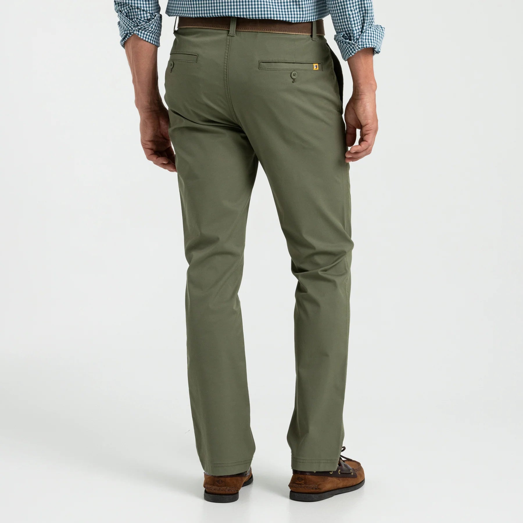 Duck Head - Harbor Performance Chino (Deep Lichen Olive)