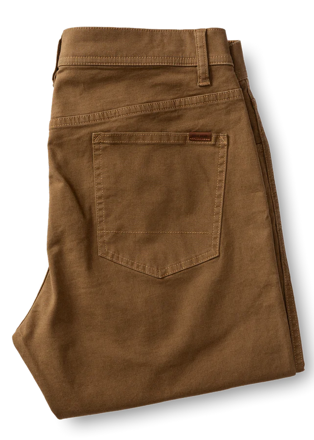 Duck Head - Pinpoint Canvas Five-Pocket Pant (Umber Brown)