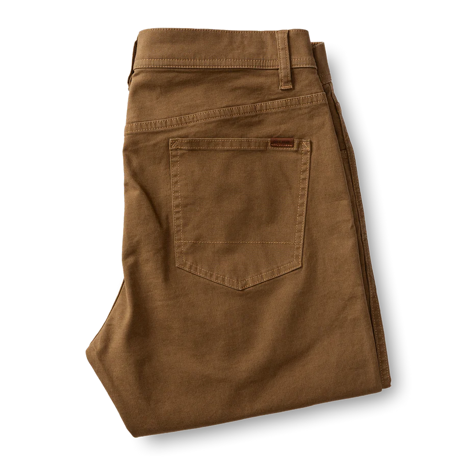 Duck Head - Pinpoint Canvas Five-Pocket Pant (Umber Brown)