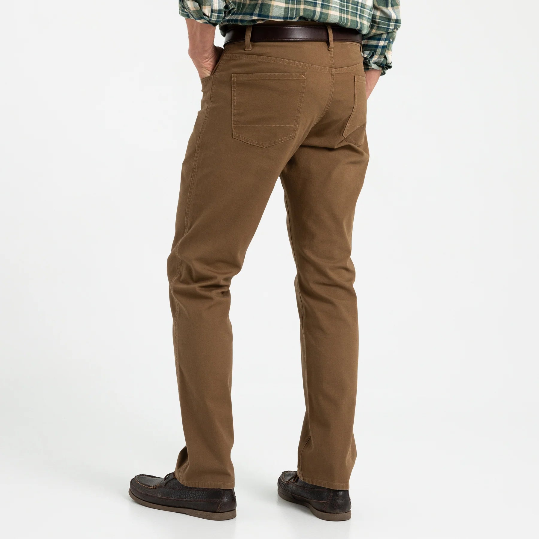 Duck Head - Pinpoint Canvas Five-Pocket Pant (Umber Brown)