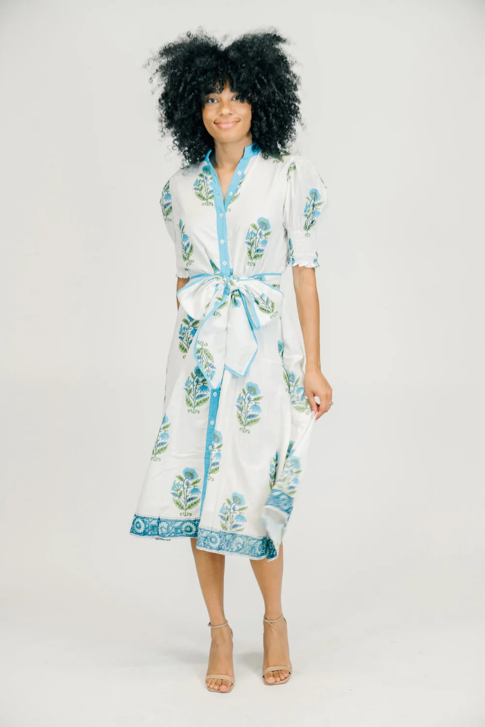 Victoria Dunn - The Kiawah Dress (Bluebell)