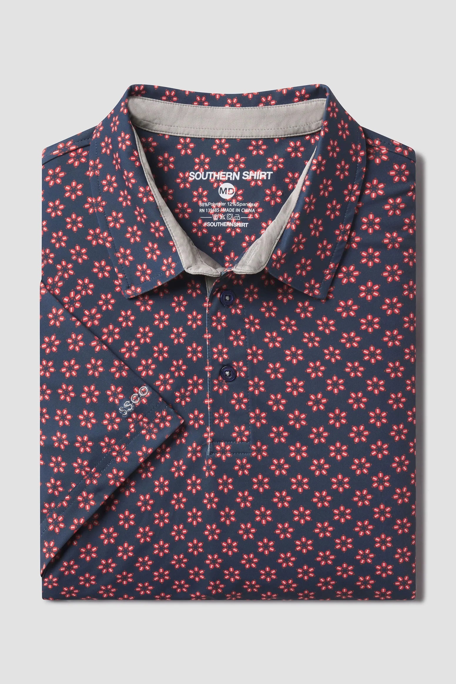 SSCO - Down Set Hut Printed Polo (Game Day) FINAL SALE