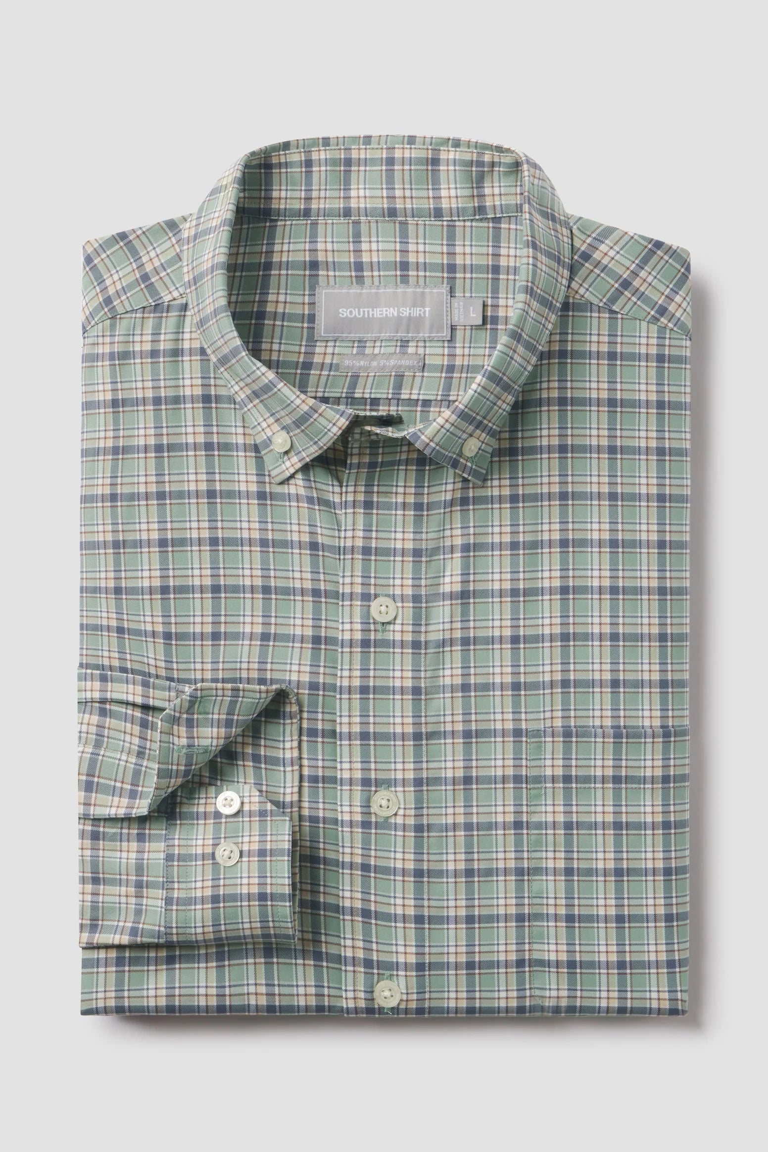 SSCO - Hawthorne Plaid Button Down (Mallard)