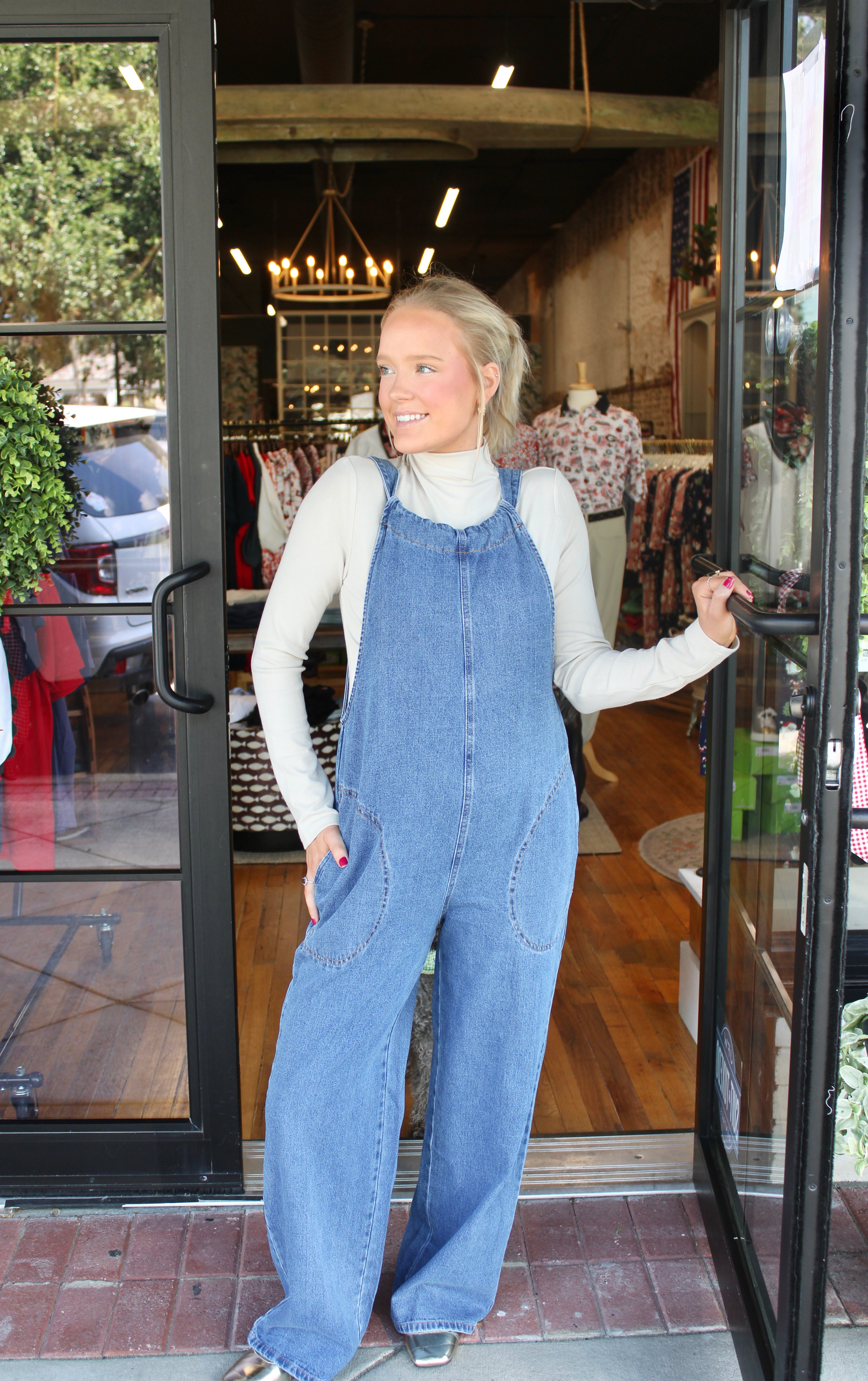 Savannah Overalls (Denim)