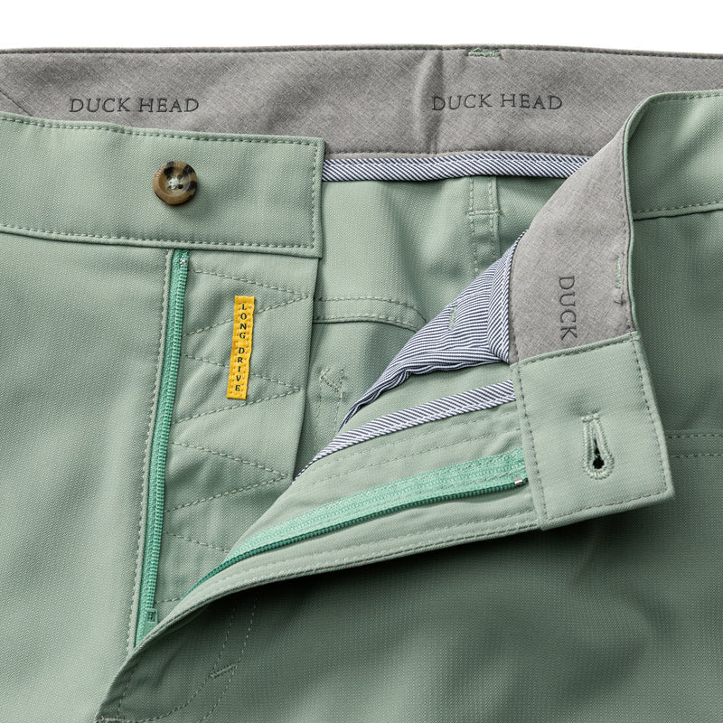 Duck Head - Long Drive Performance Five Pocket Pant (Spring Olive)