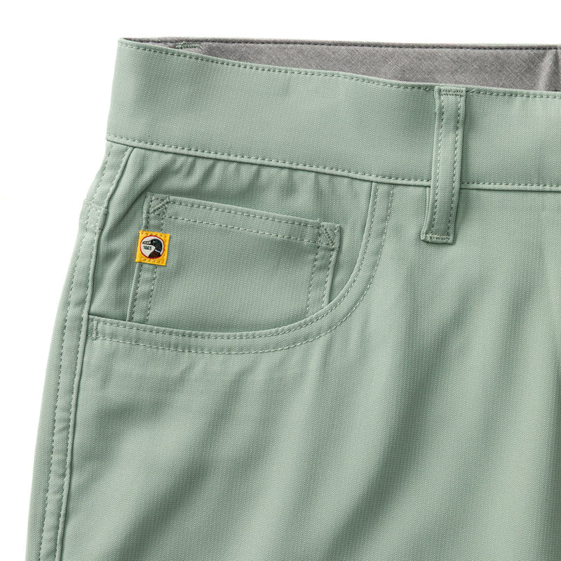 Duck Head - Long Drive Performance Five Pocket Pant (Spring Olive)