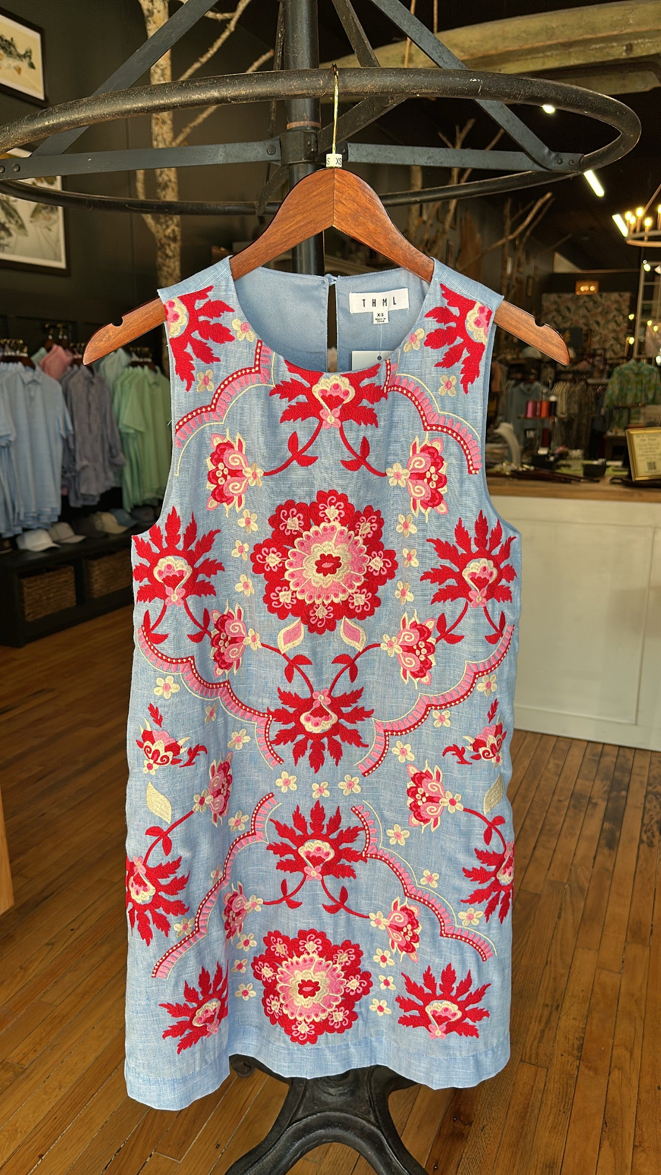 Lacie Dress - Blue Multi