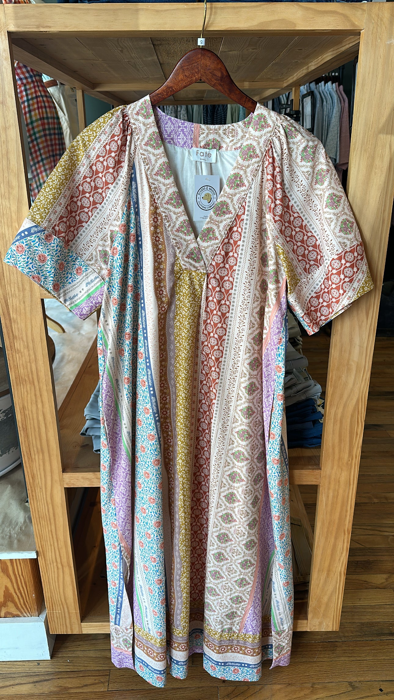 Keeley Dress - Patchwork Multi *final sale*