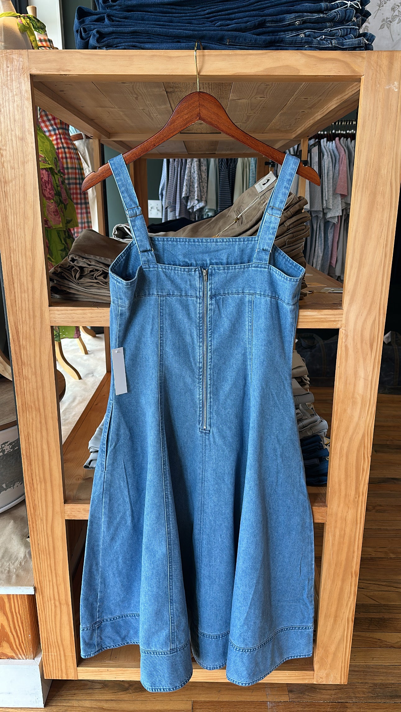 Demi Dress - Denim