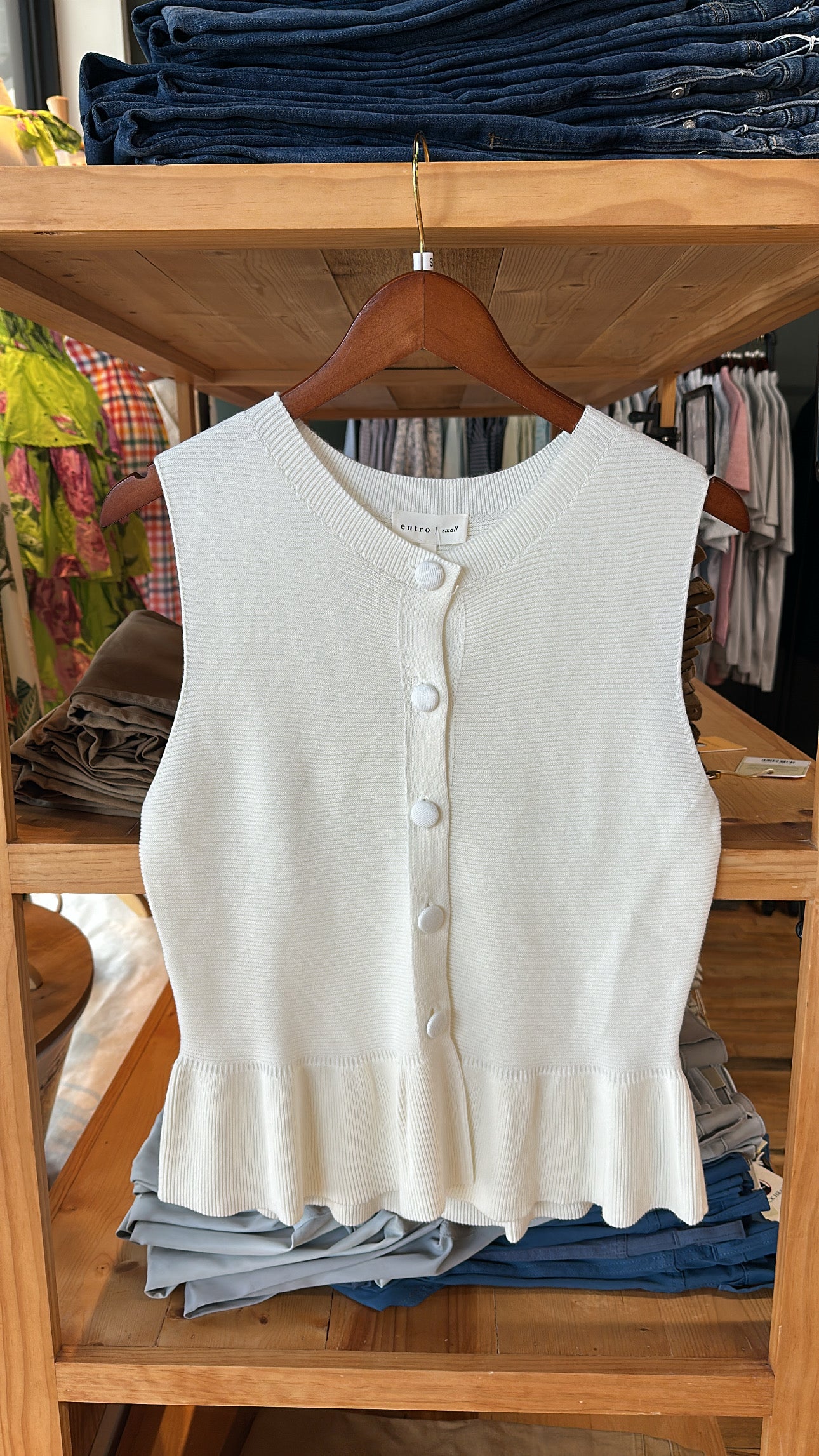 Scottie Top - Off White