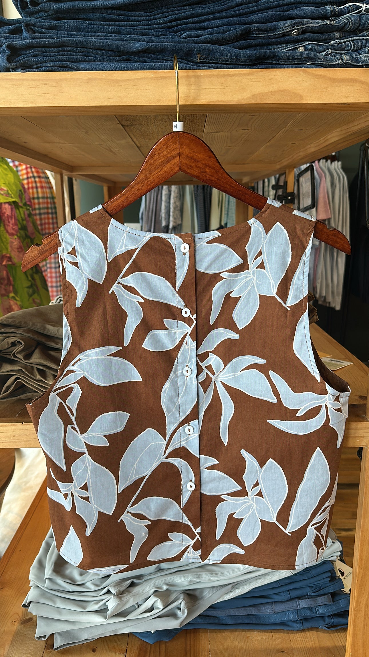 Bowen Top - Brown