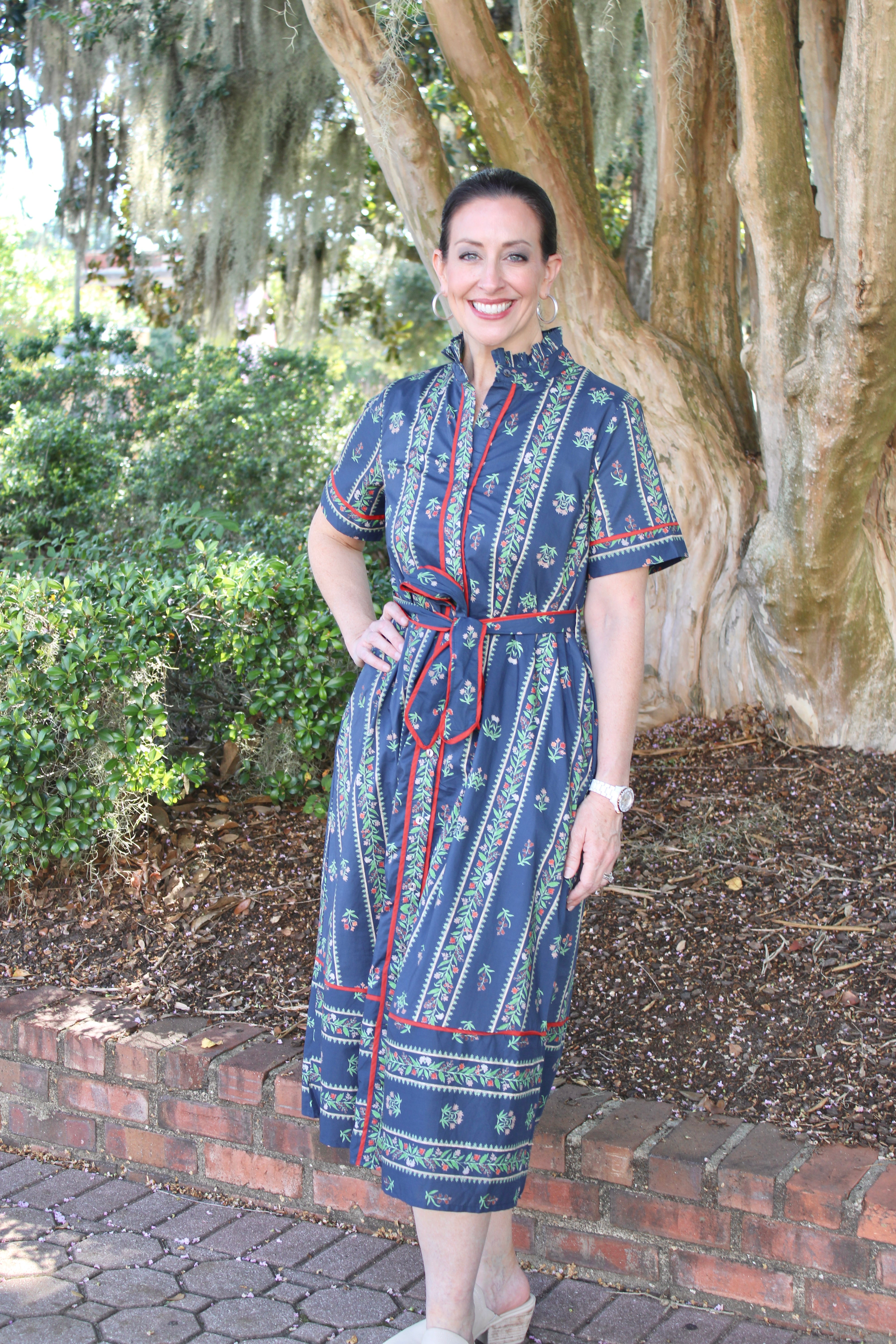 Anna Kate Dress (Navy)