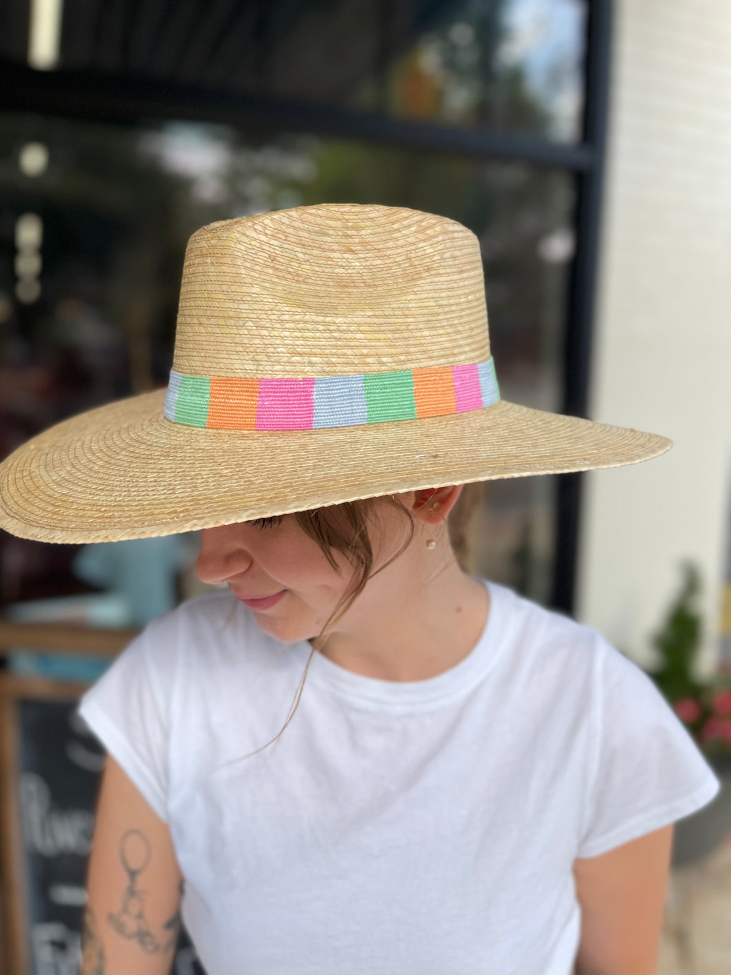 Griselda Palm Hat - Sunshine Tienda