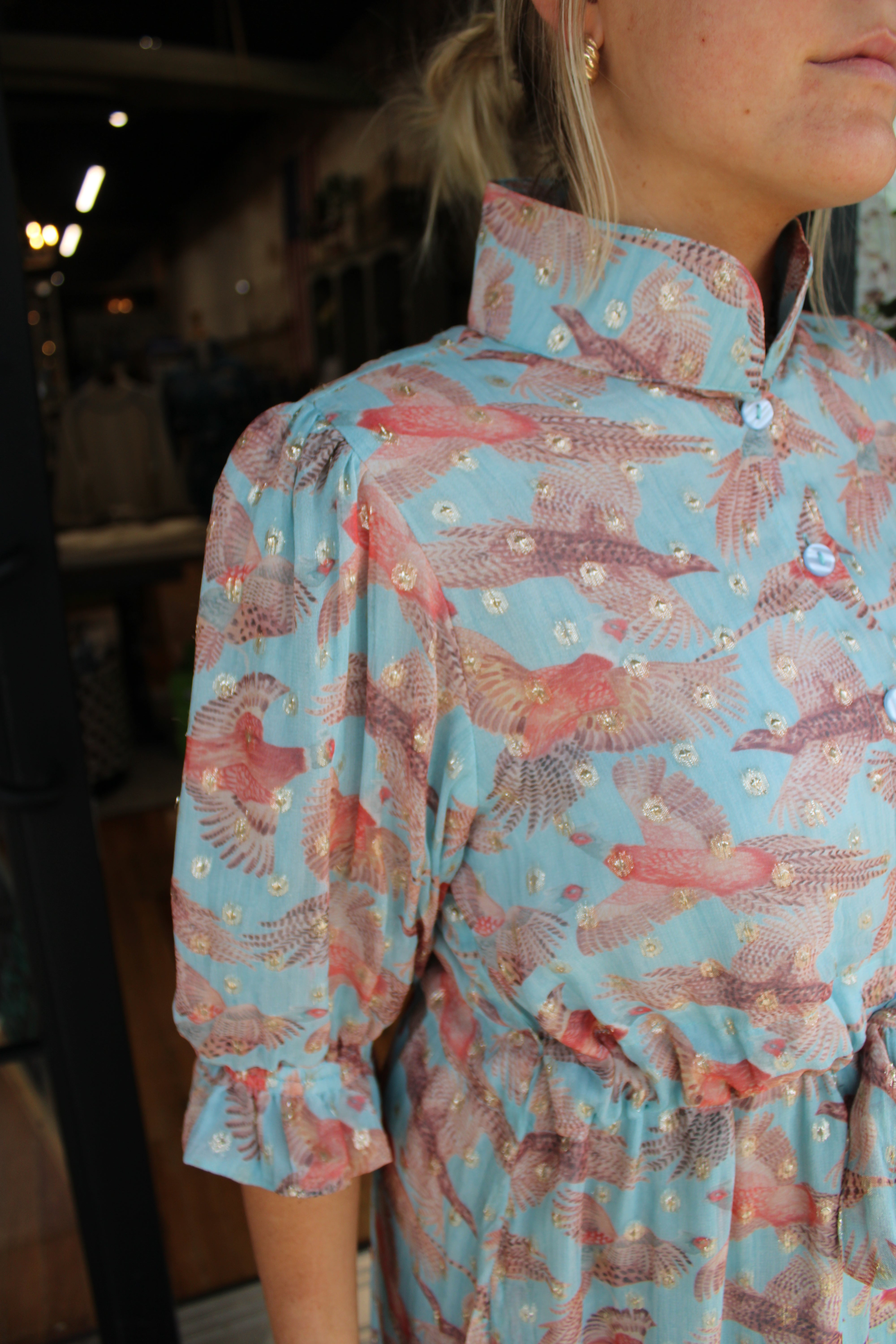 Holly Shae - Catherine Dress (Pheasant Bouquet)