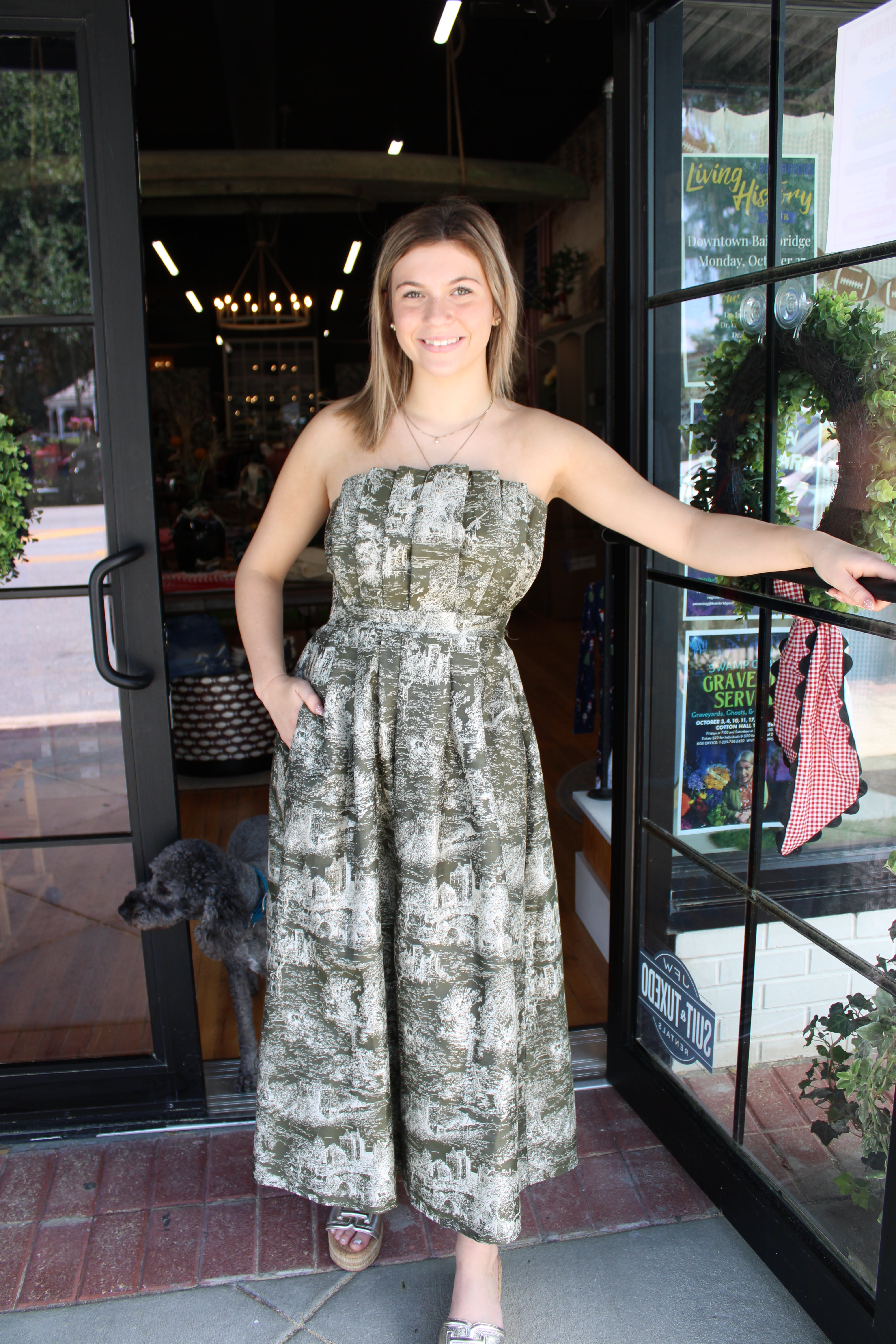 Lucy Dress (Olive)