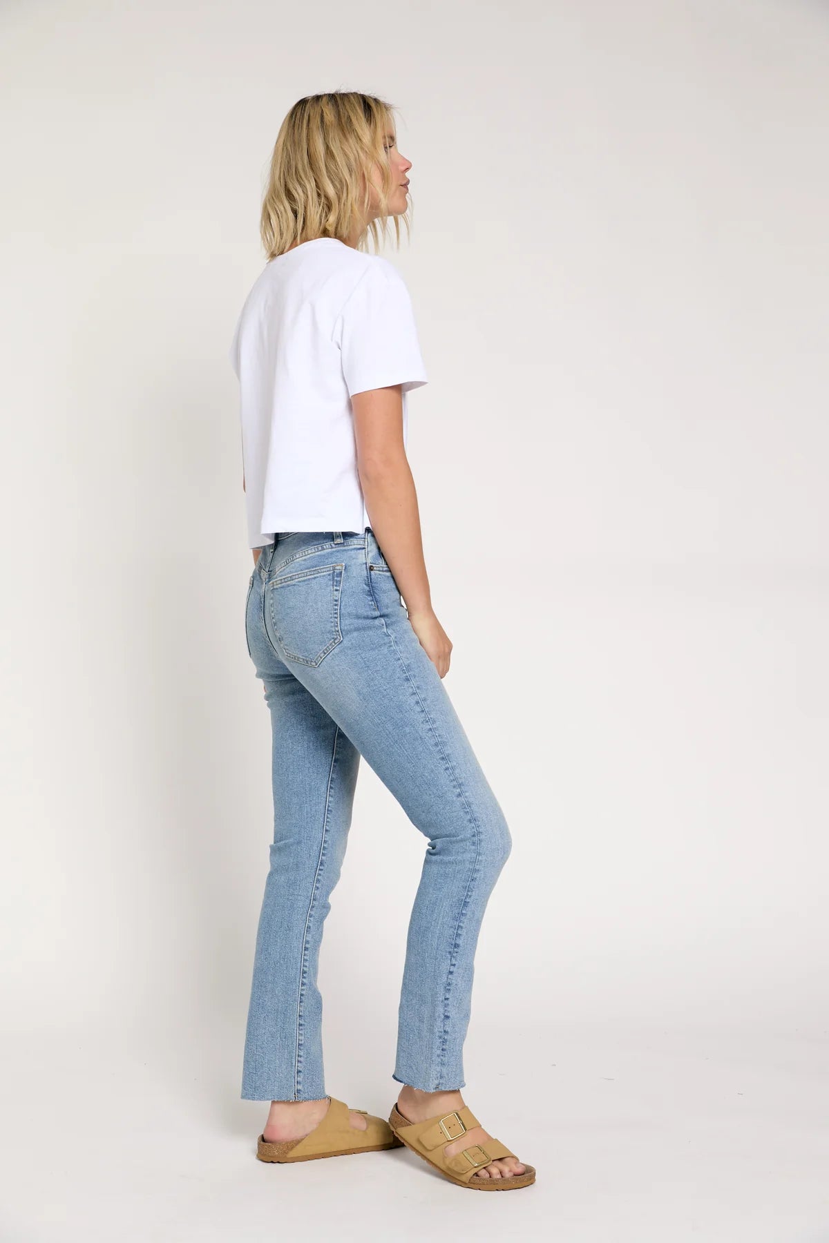 Oliver Logan - Crosby High Rise Jean (Classic Light Vintage)