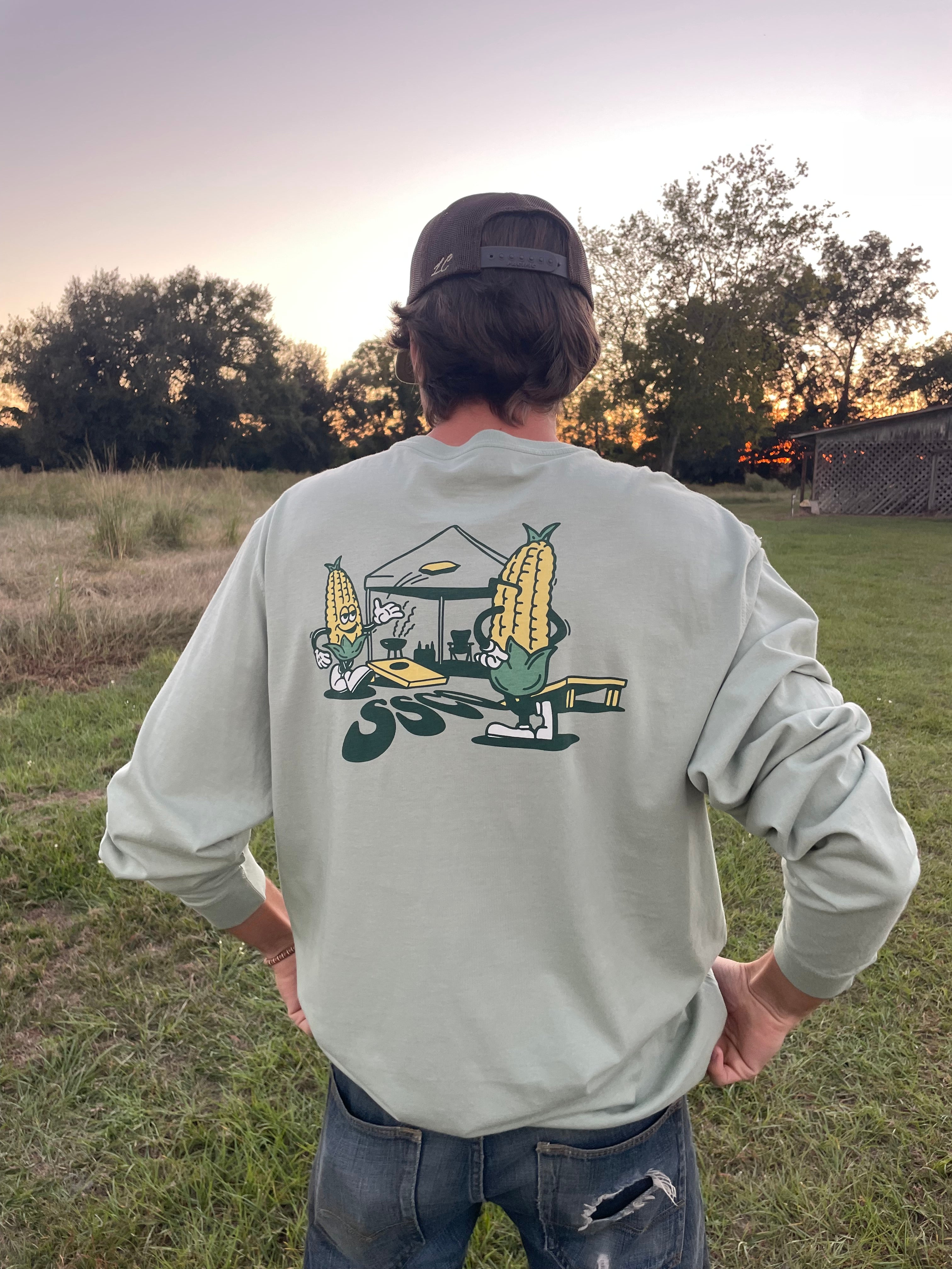 SSCO - The Corn Hole Club Tee (Iceberg Green)