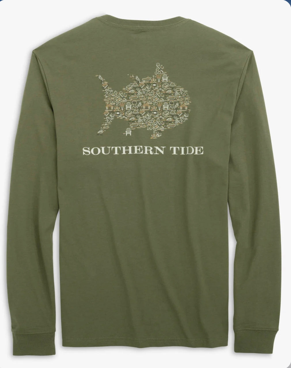 Southern Tide Livin Lodge Skipjack Fill LS Tee