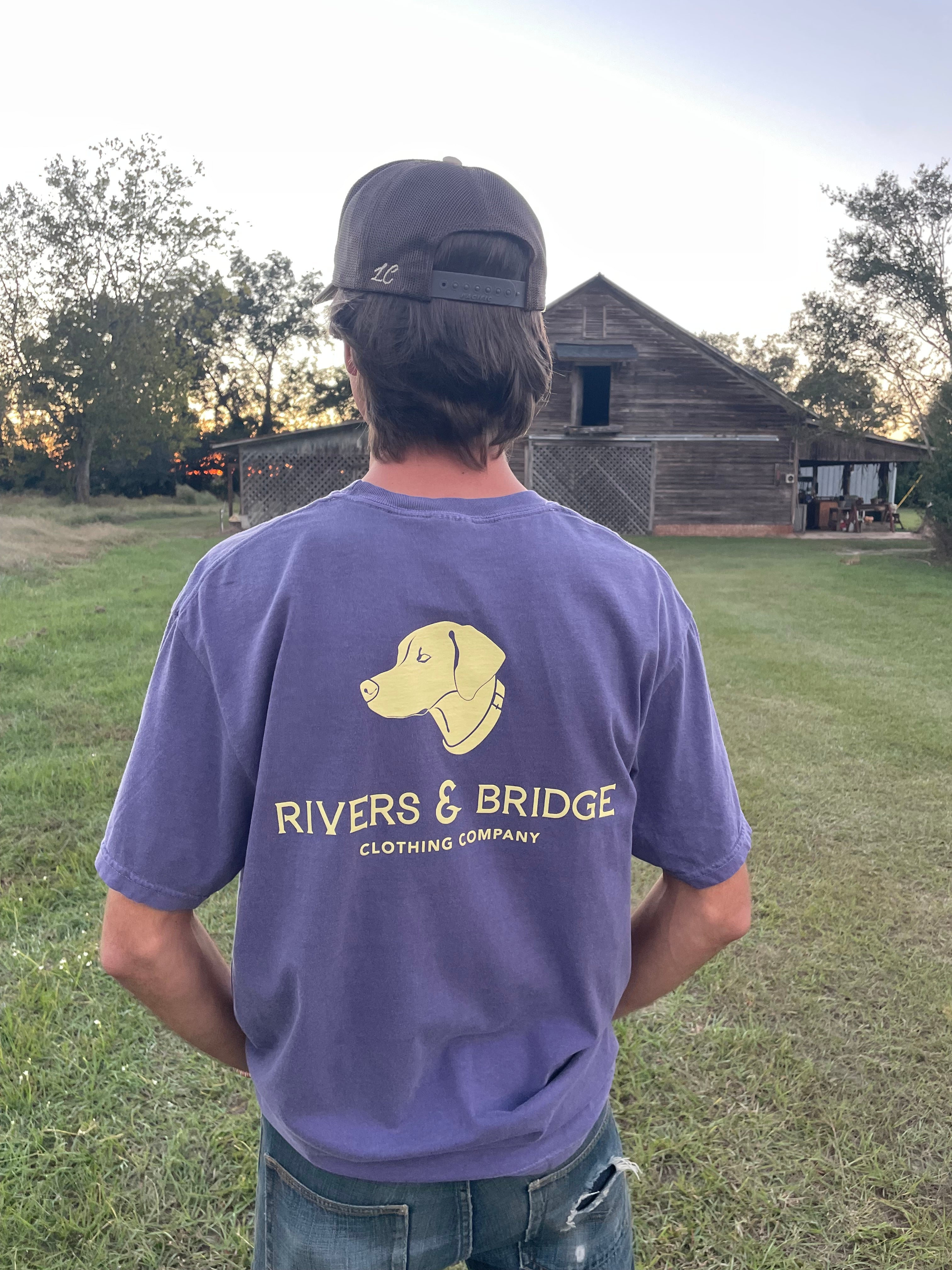 R & B Game Day Logo Tee (Purple/Gold)