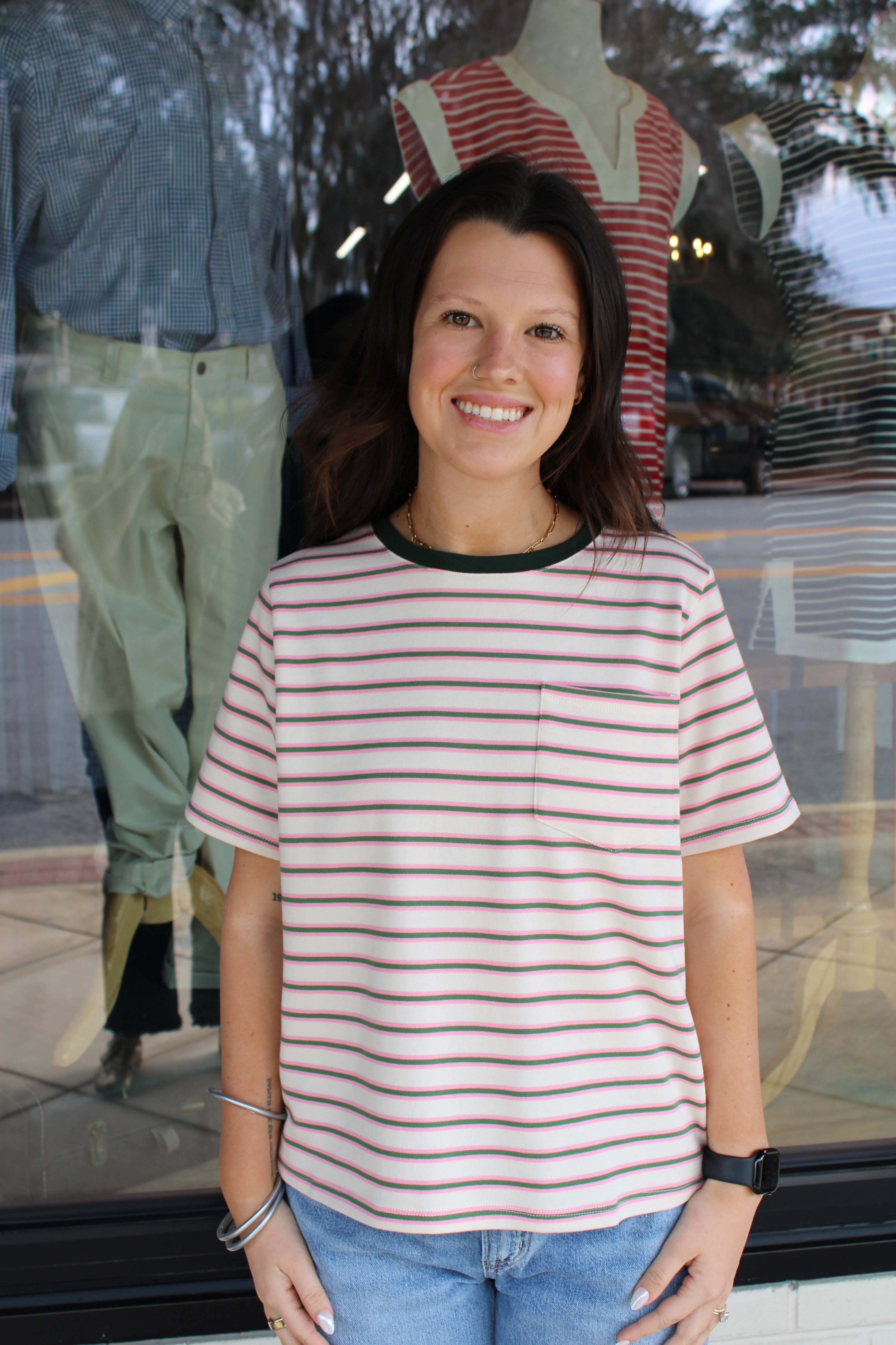 Christy Top - Cream / Multi