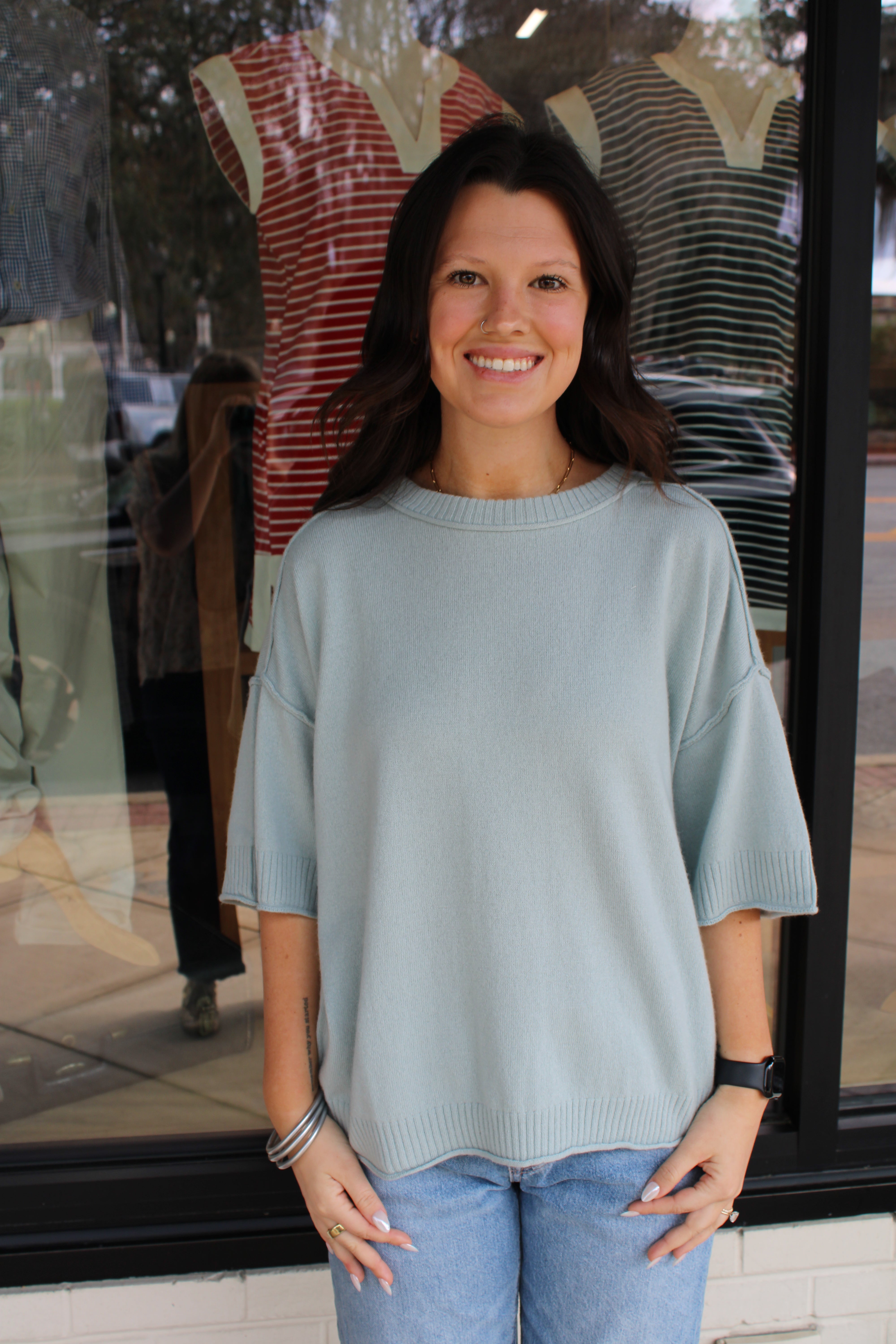 Thompson Sweater - Blue