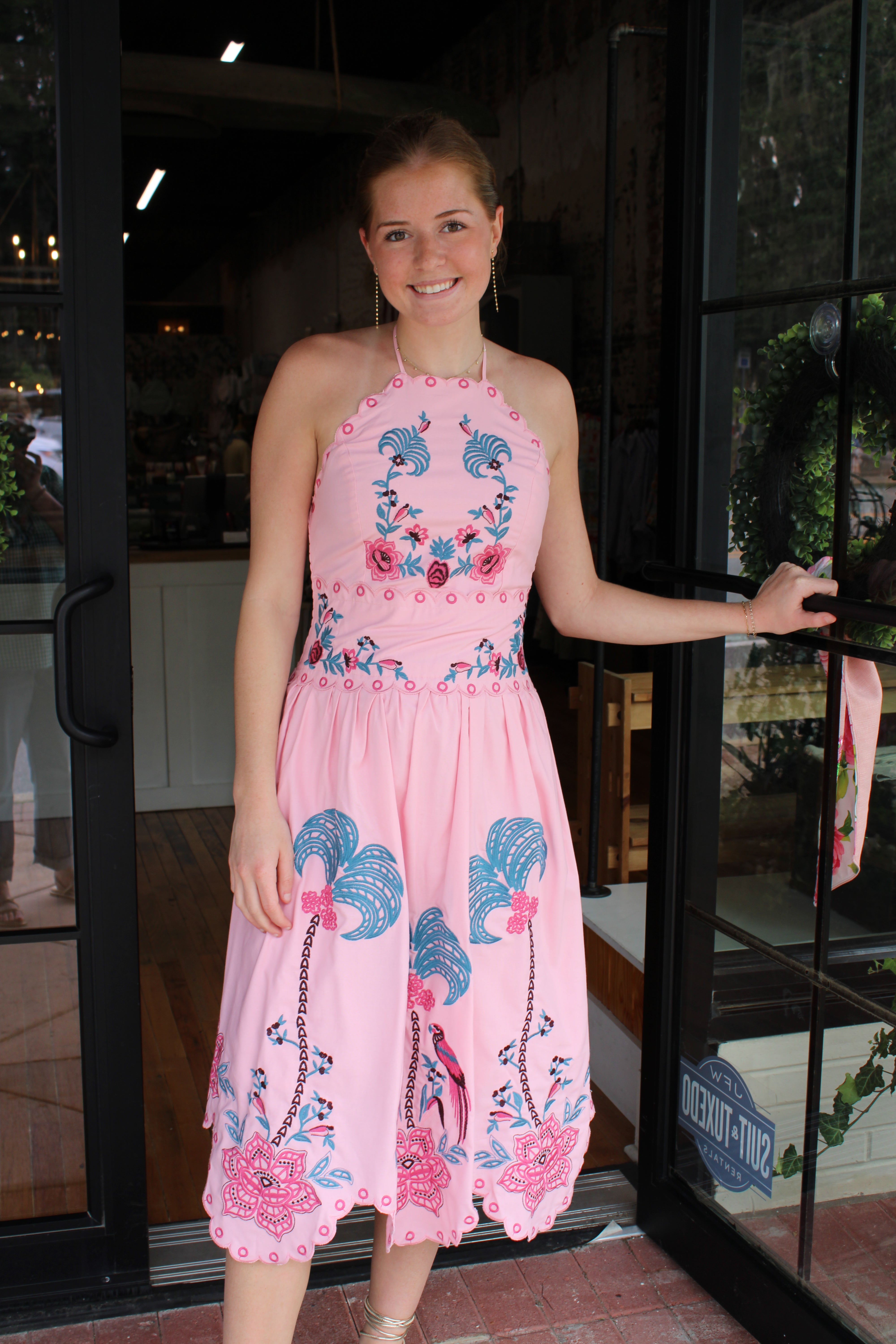 Lindsay Dress - Pink