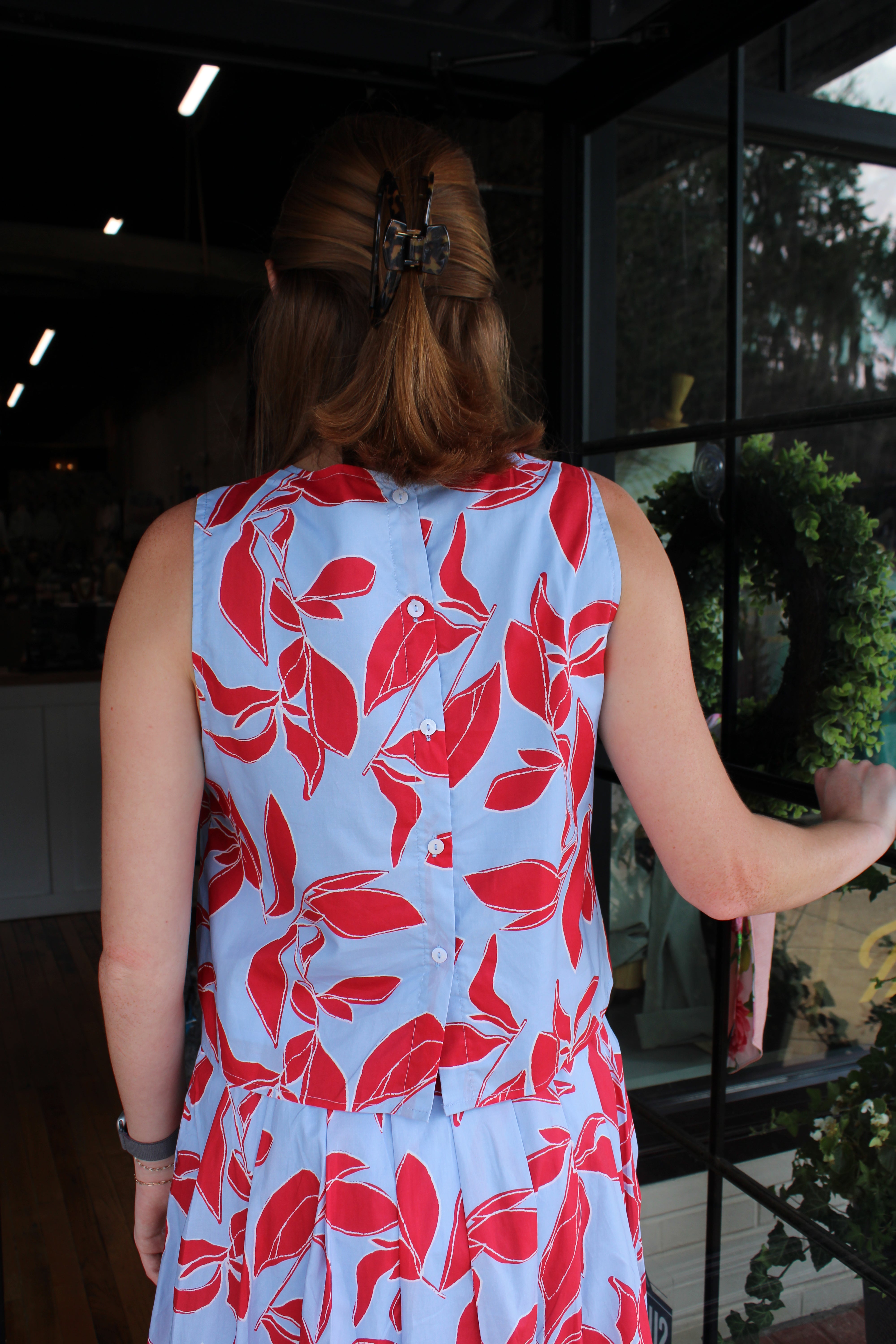 Bowen Top - Blue