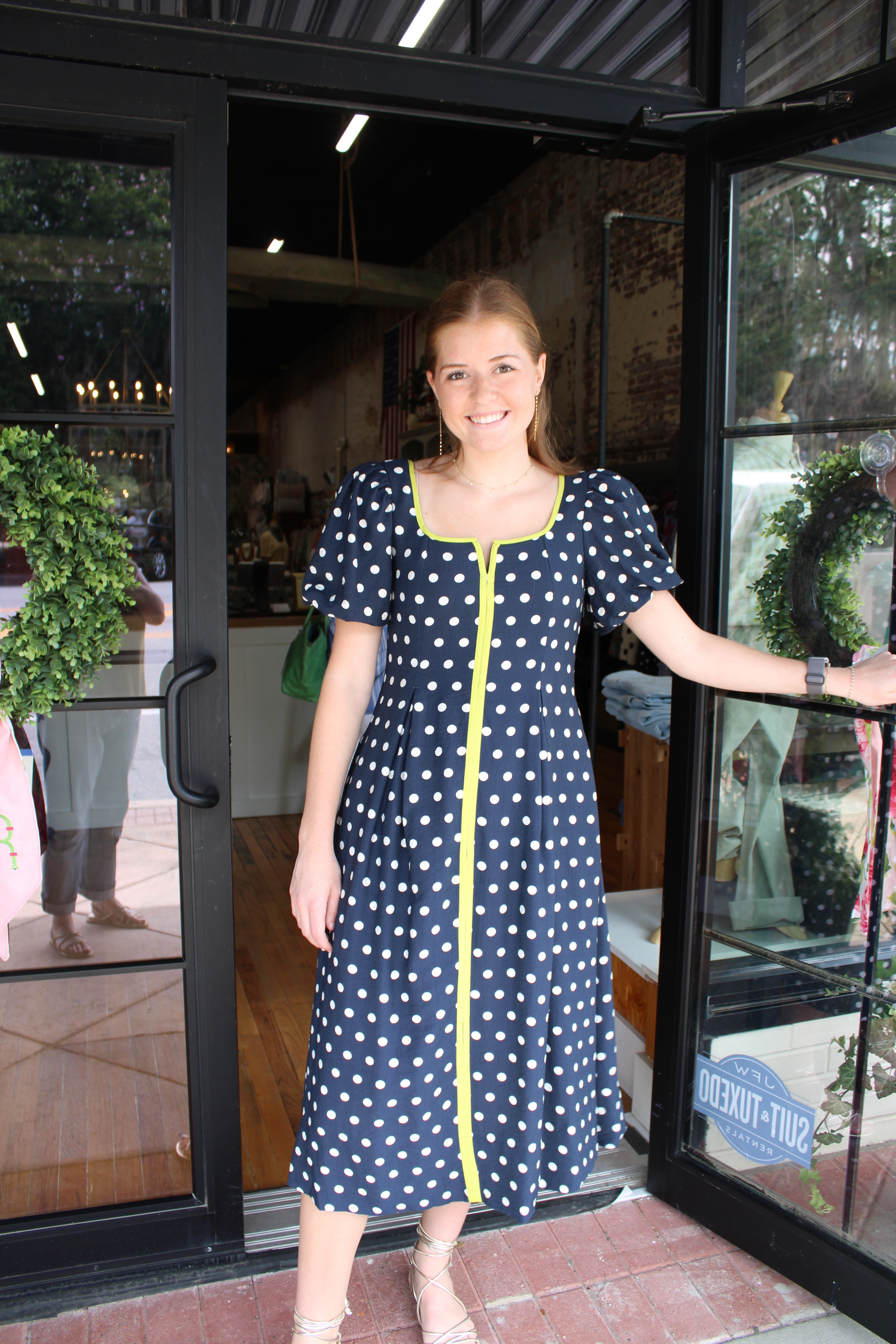 Kirsten Dress - Navy