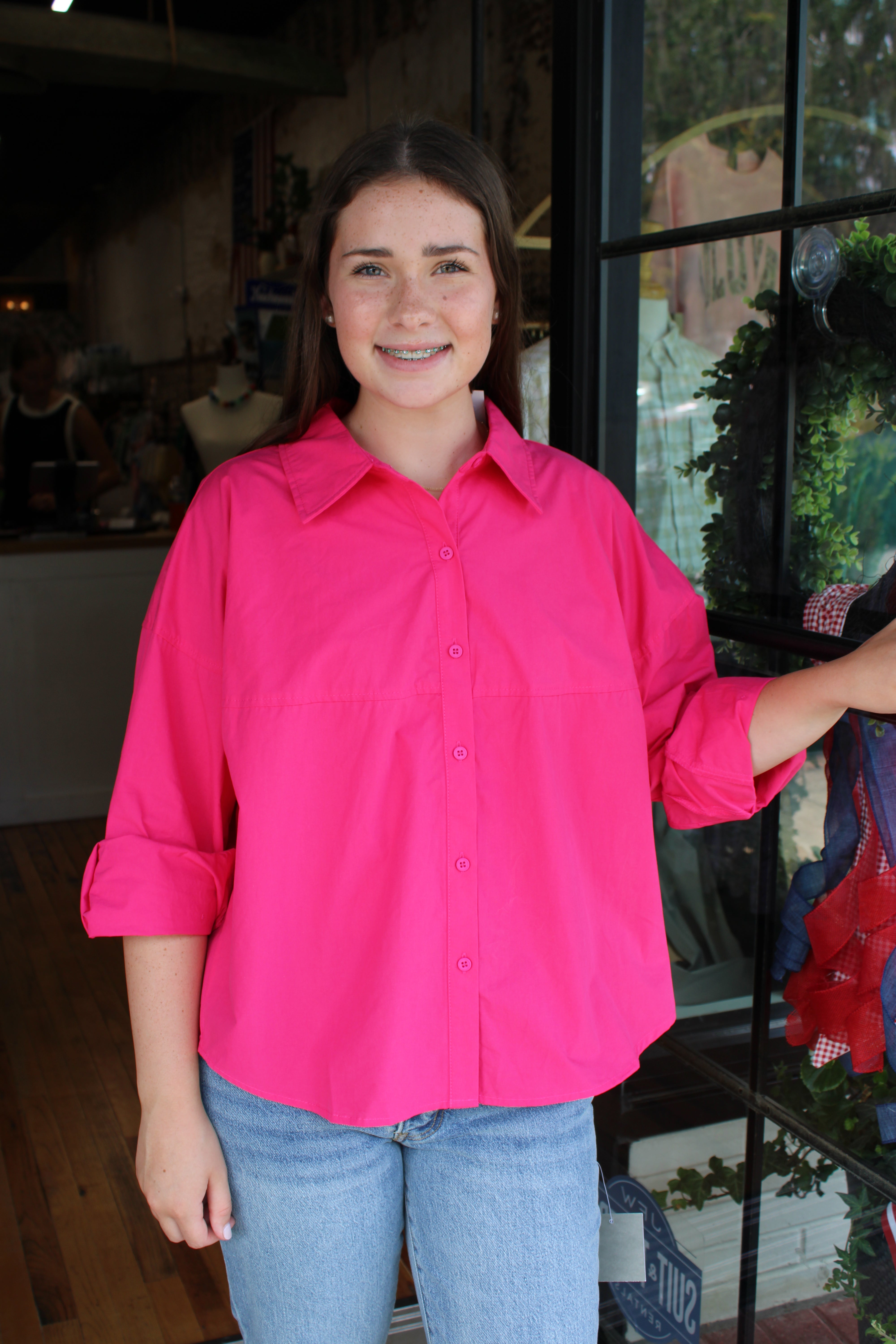 Andie Top (Fuchia)