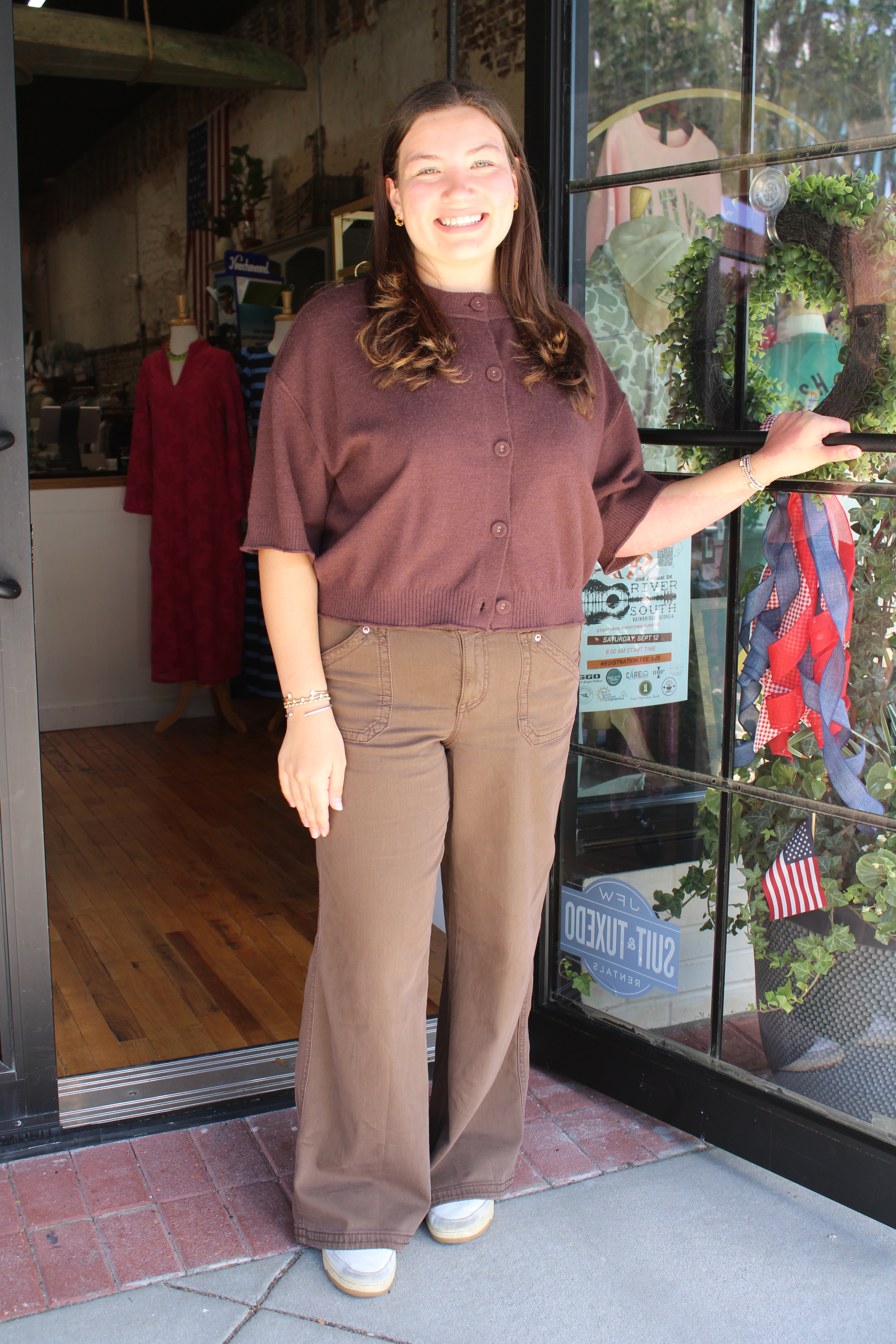 Brennan Sweater - Brown