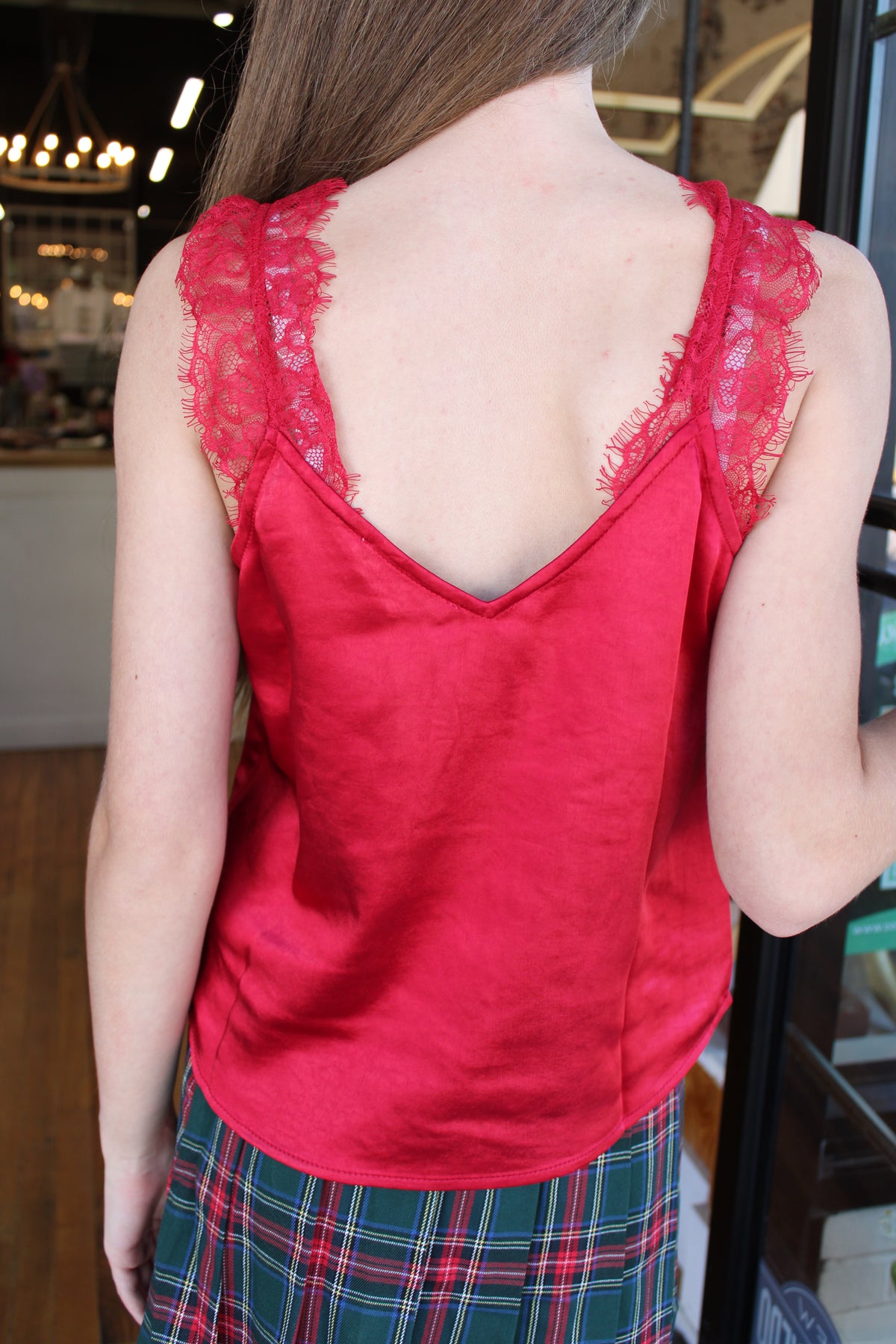 Ruby Top - Red