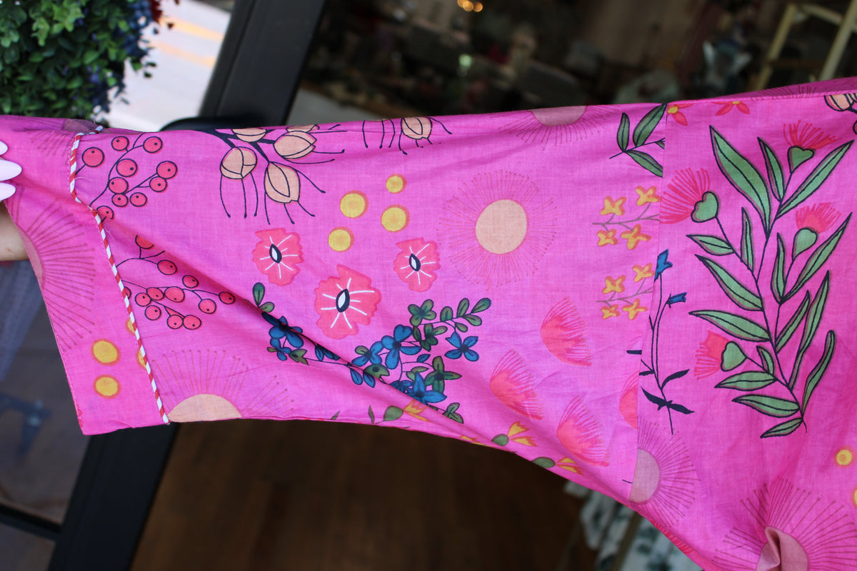 Printed Cotton Robe