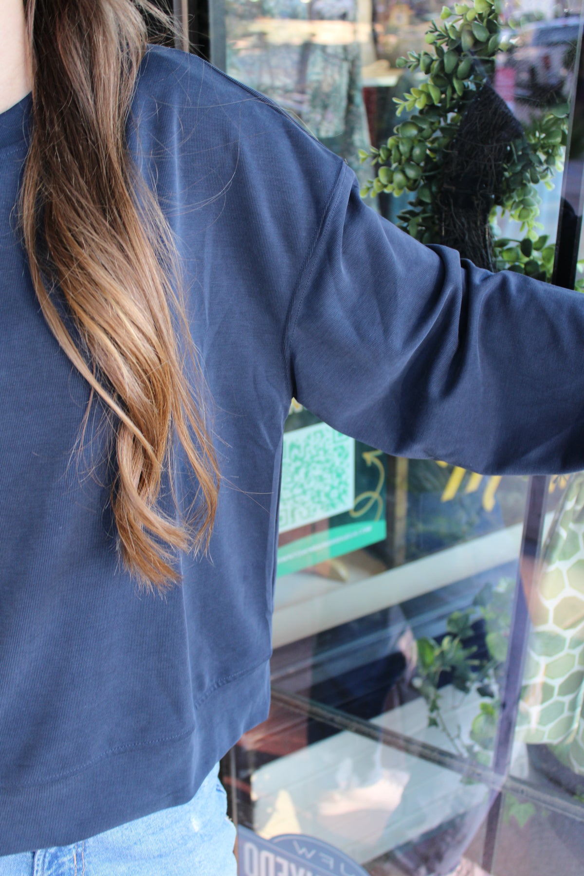 Melodie Top - Slate Navy