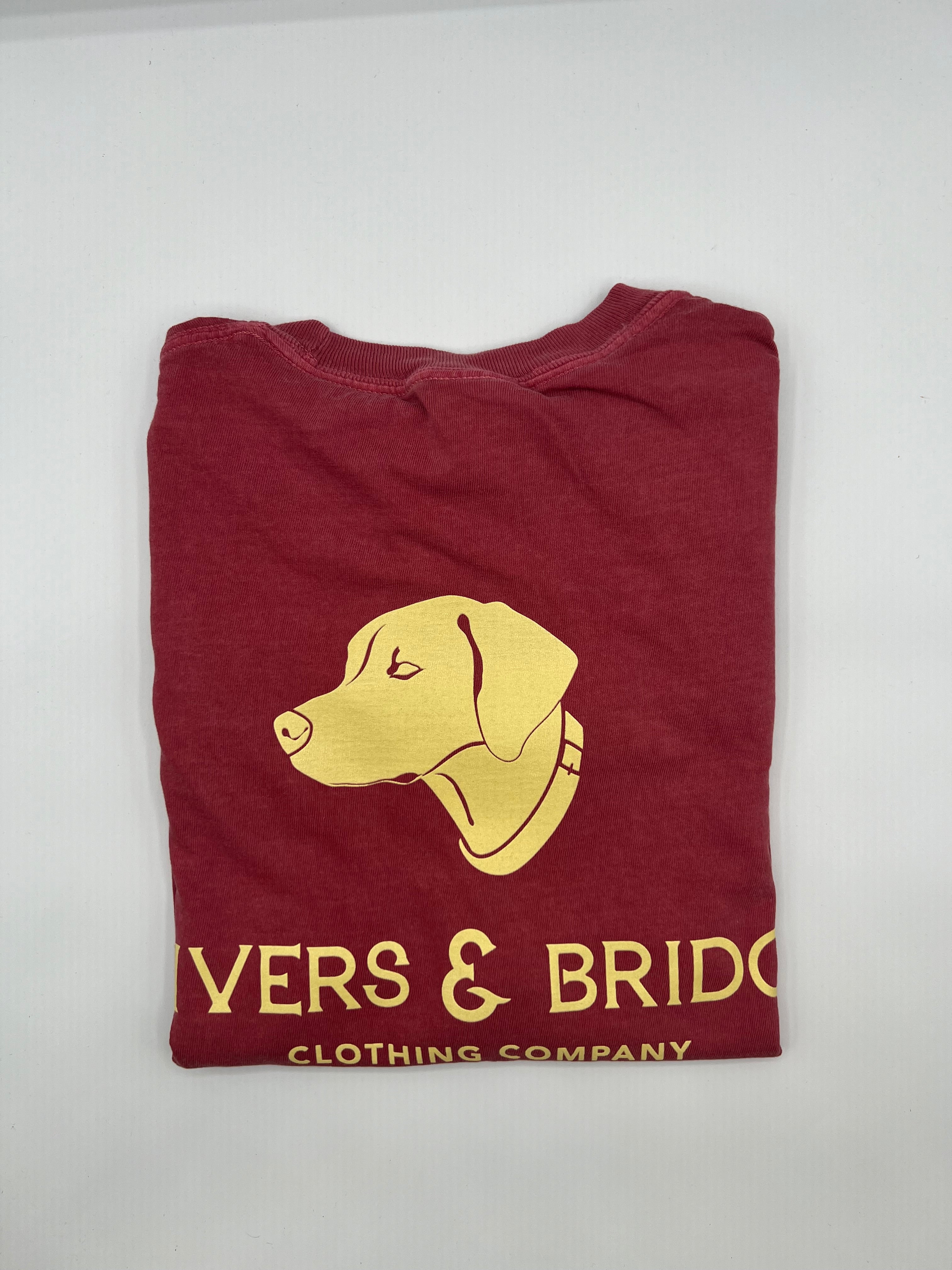 R & B Game Day Logo Tee (Garnet/Gold)