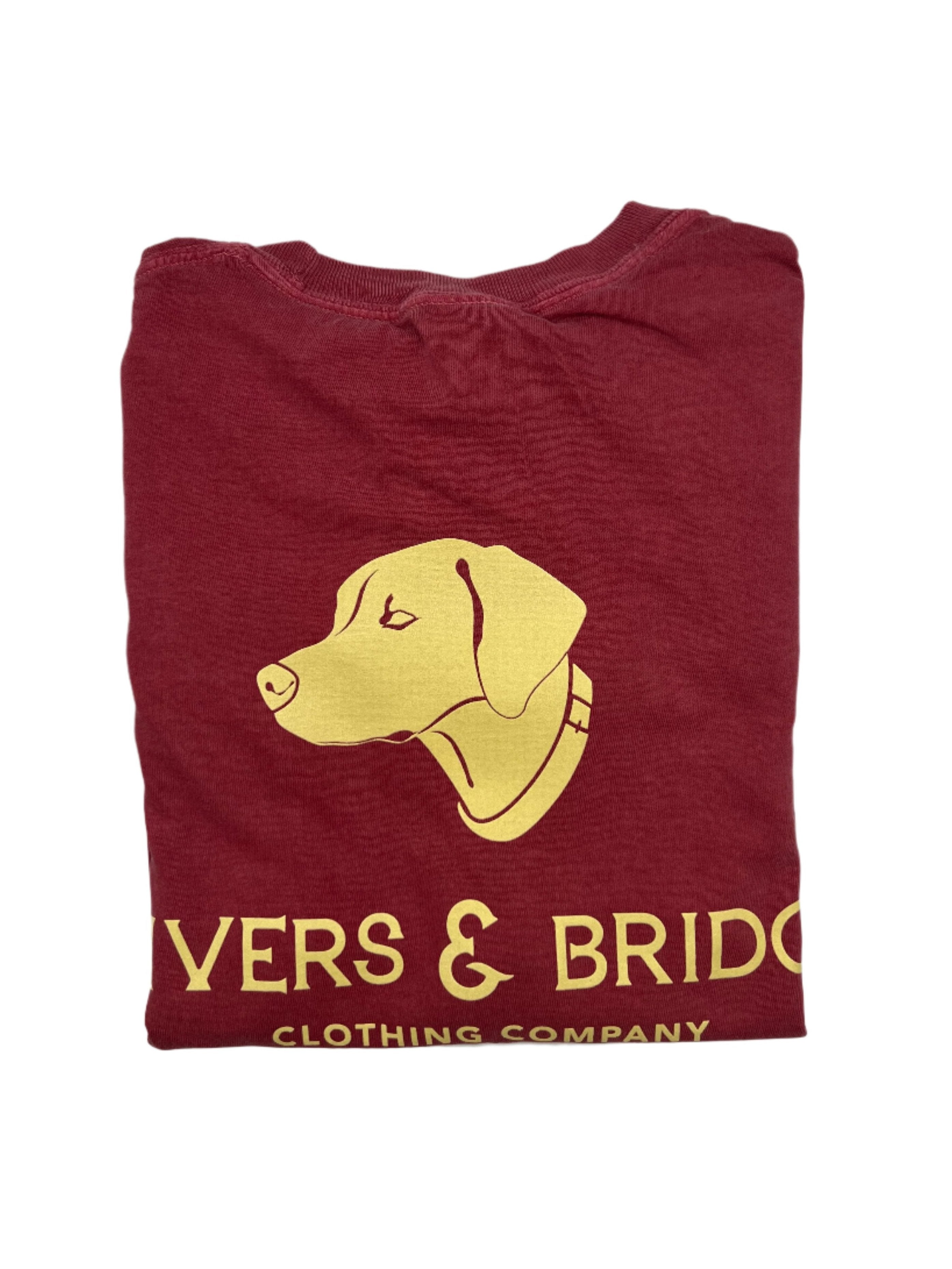 R & B Youth Game Day Logo Tee (Garnet/Gold)