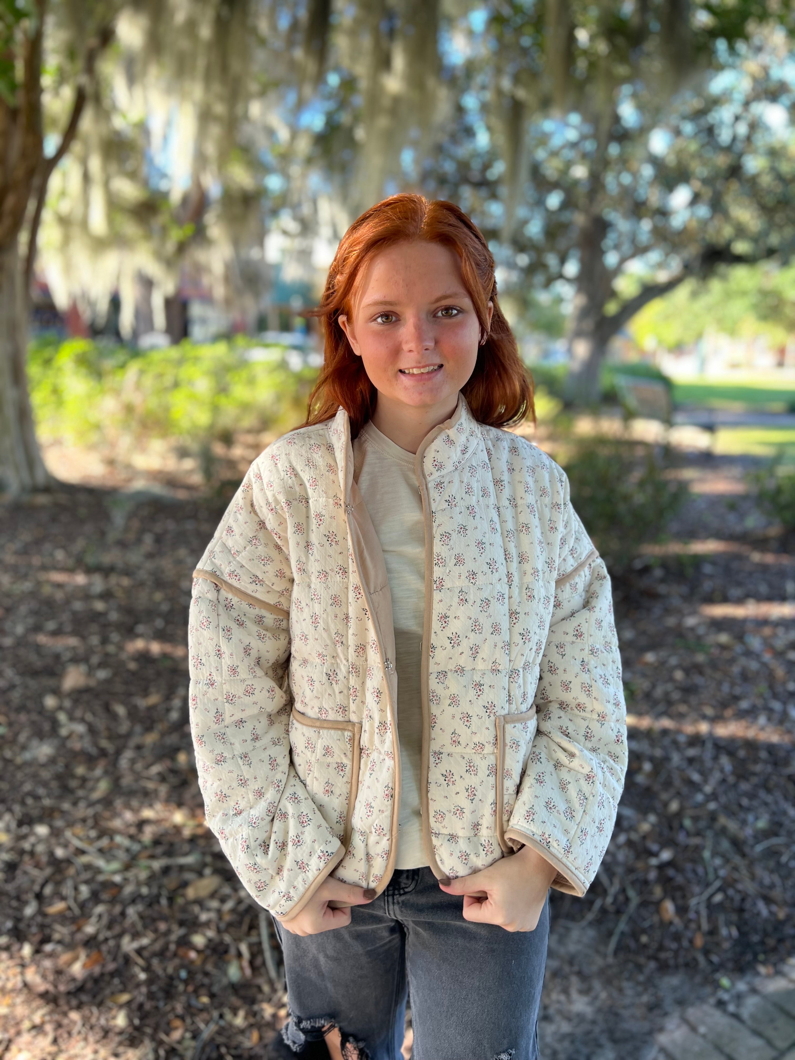 The Selena Jacket (Cream)