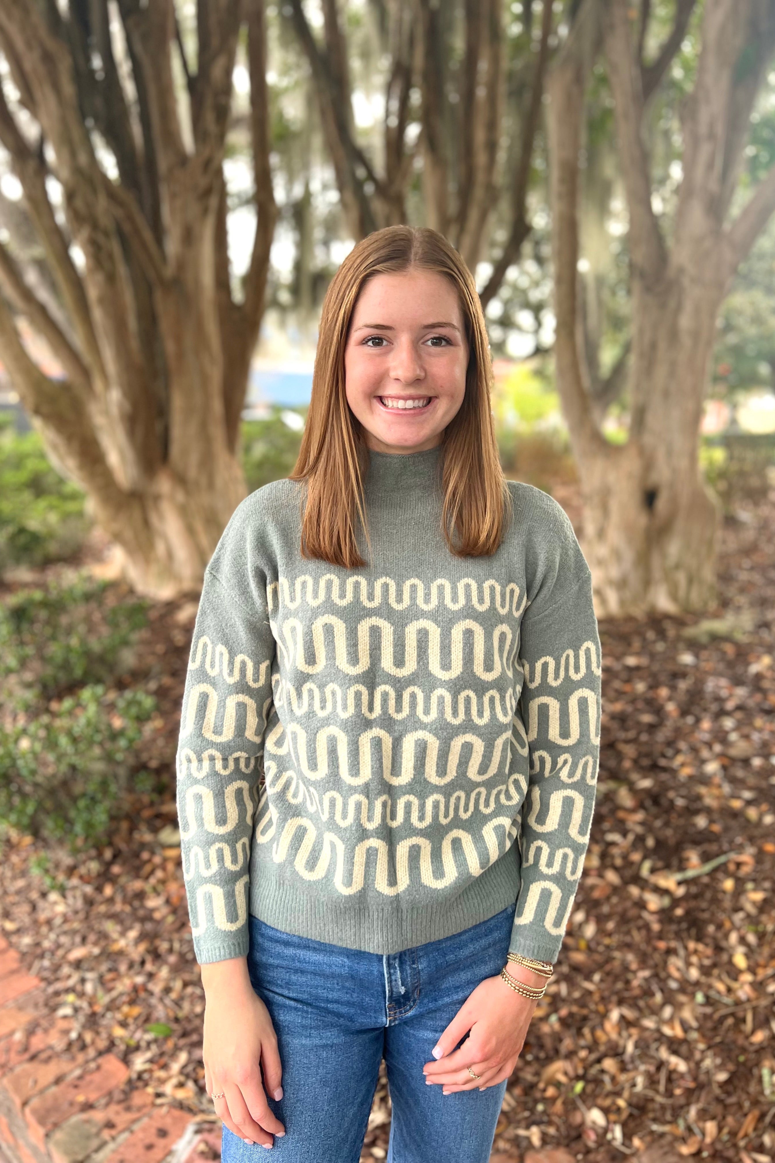 The Piper Sweater (Sage) FINAL SALE