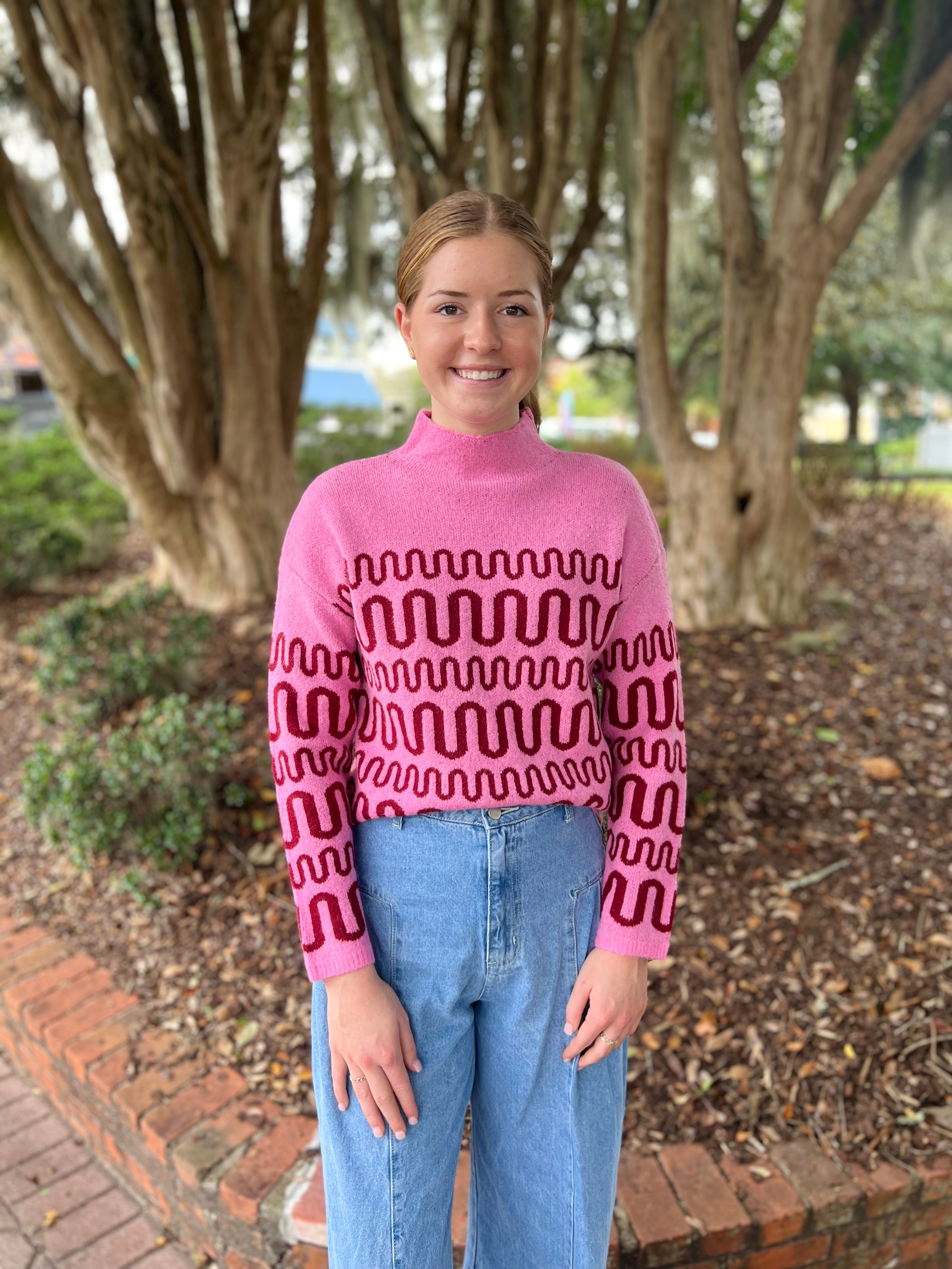 The Piper Sweater (Pink)