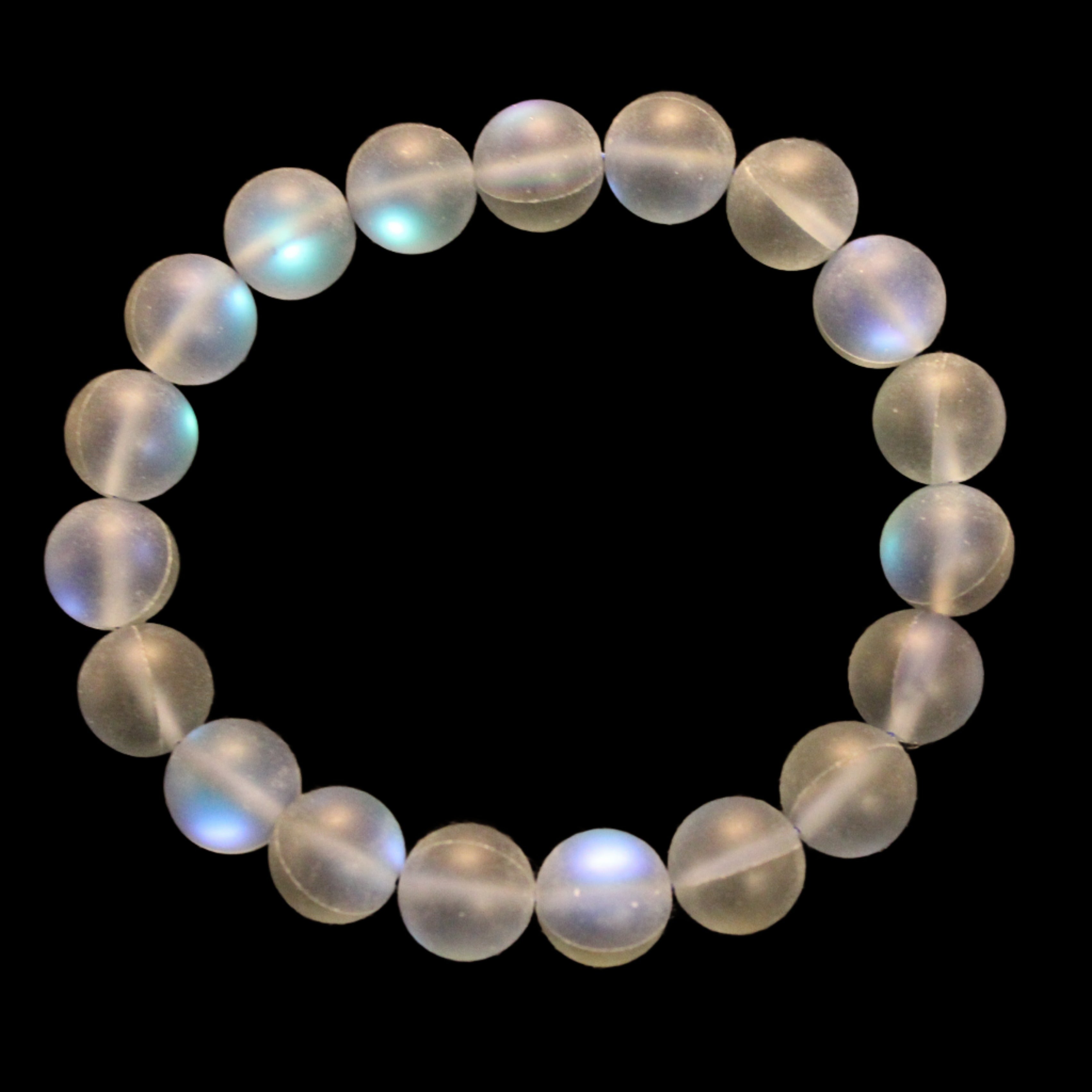 Mermaid Sea Glass Bracelet (Gray)