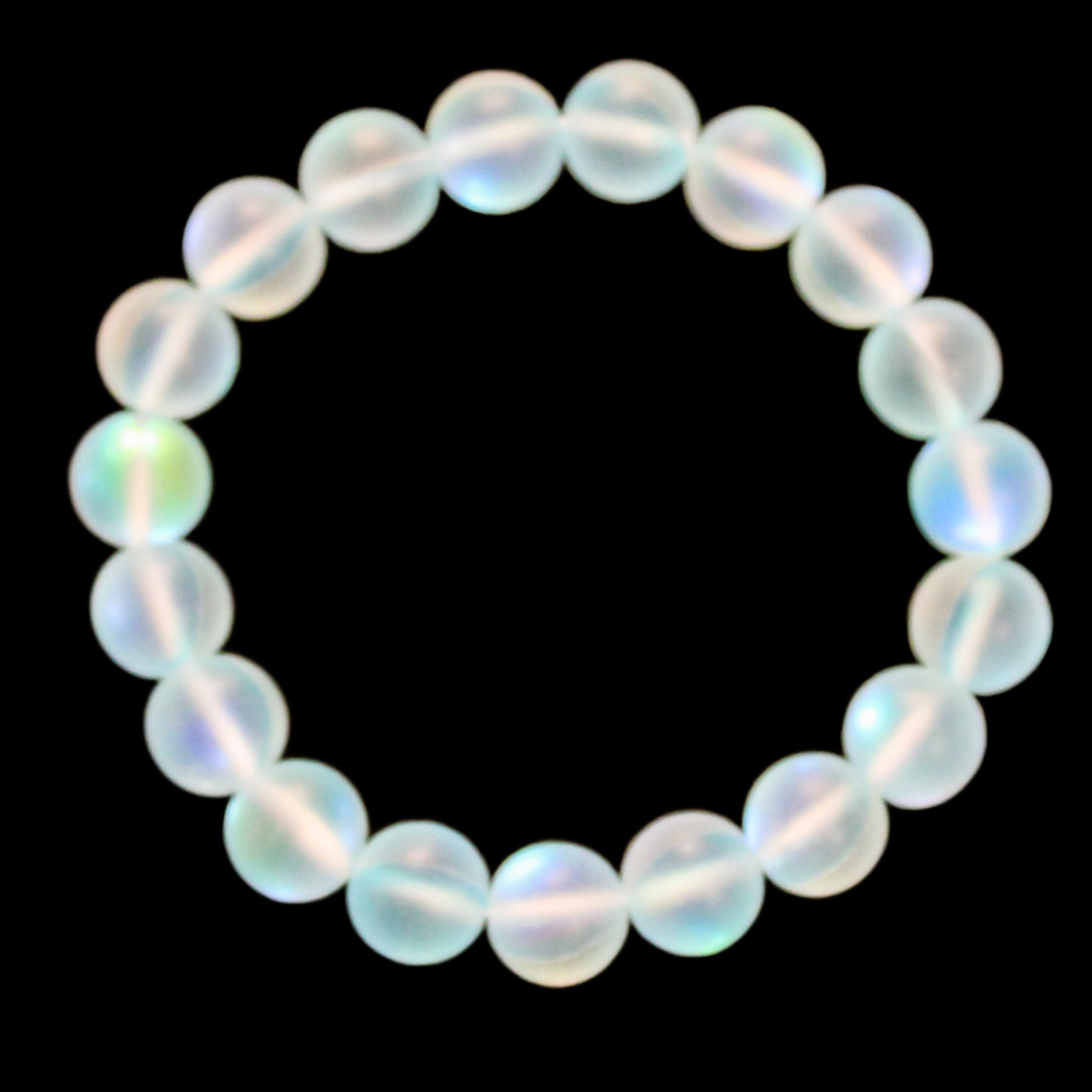 Mermaid Sea Glass Bracelet (Aqua)