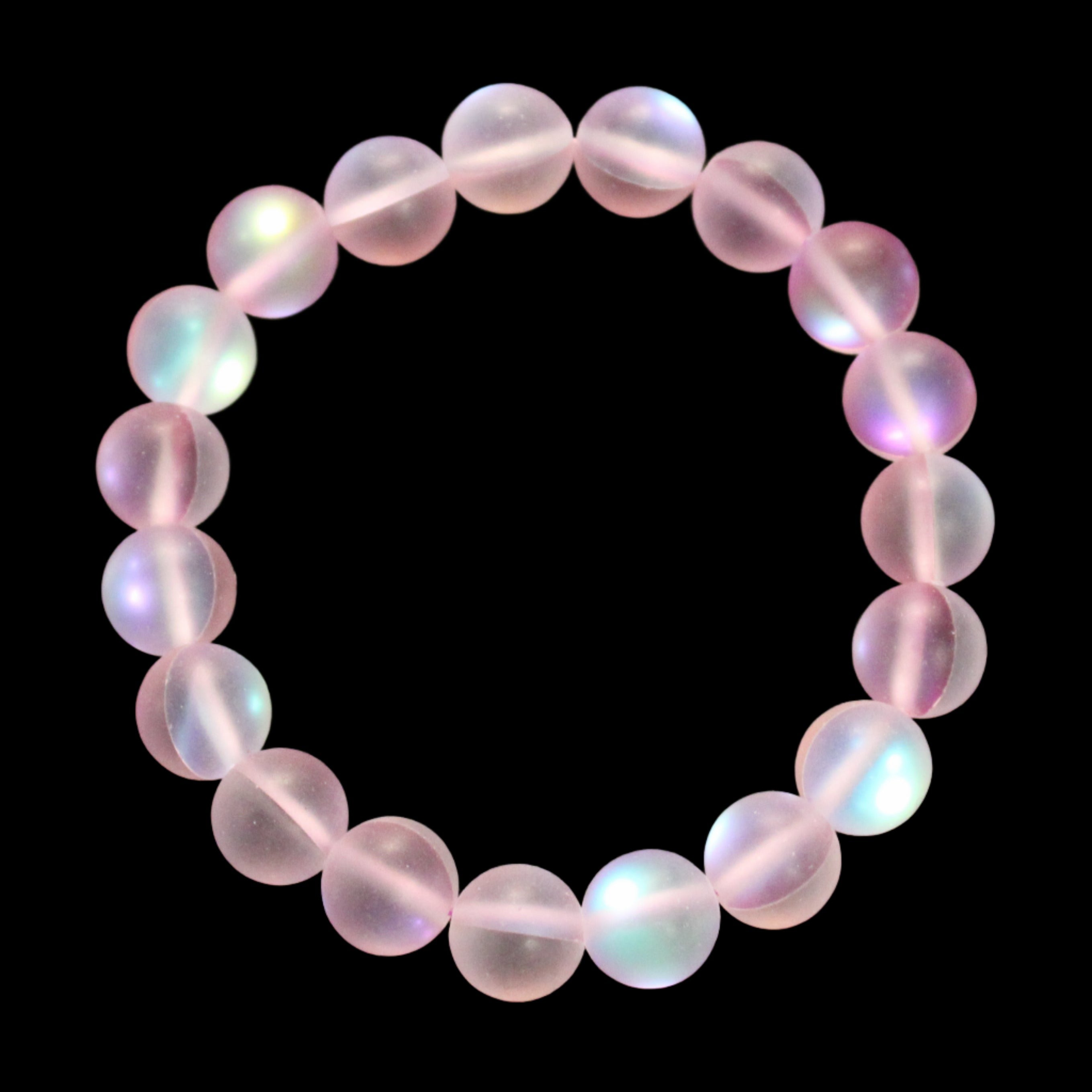 Mermaid Sea Glass Bracelet (Purple)