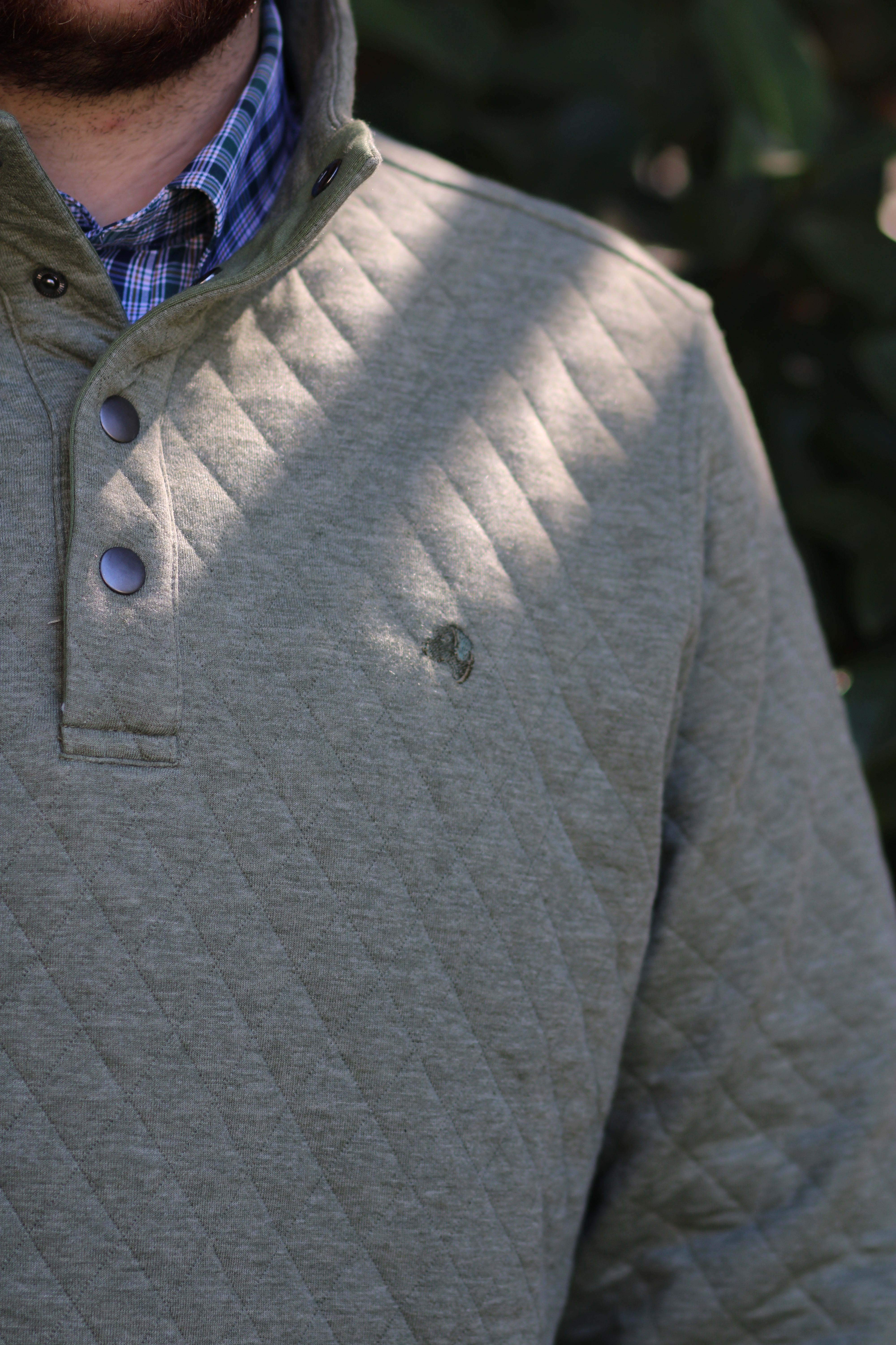 Rivers & Bridge Quilted Pullover