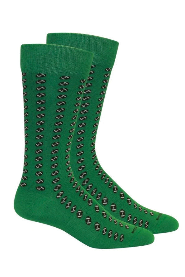 Brown Dog Socks - Pigskin (Jolly Green)