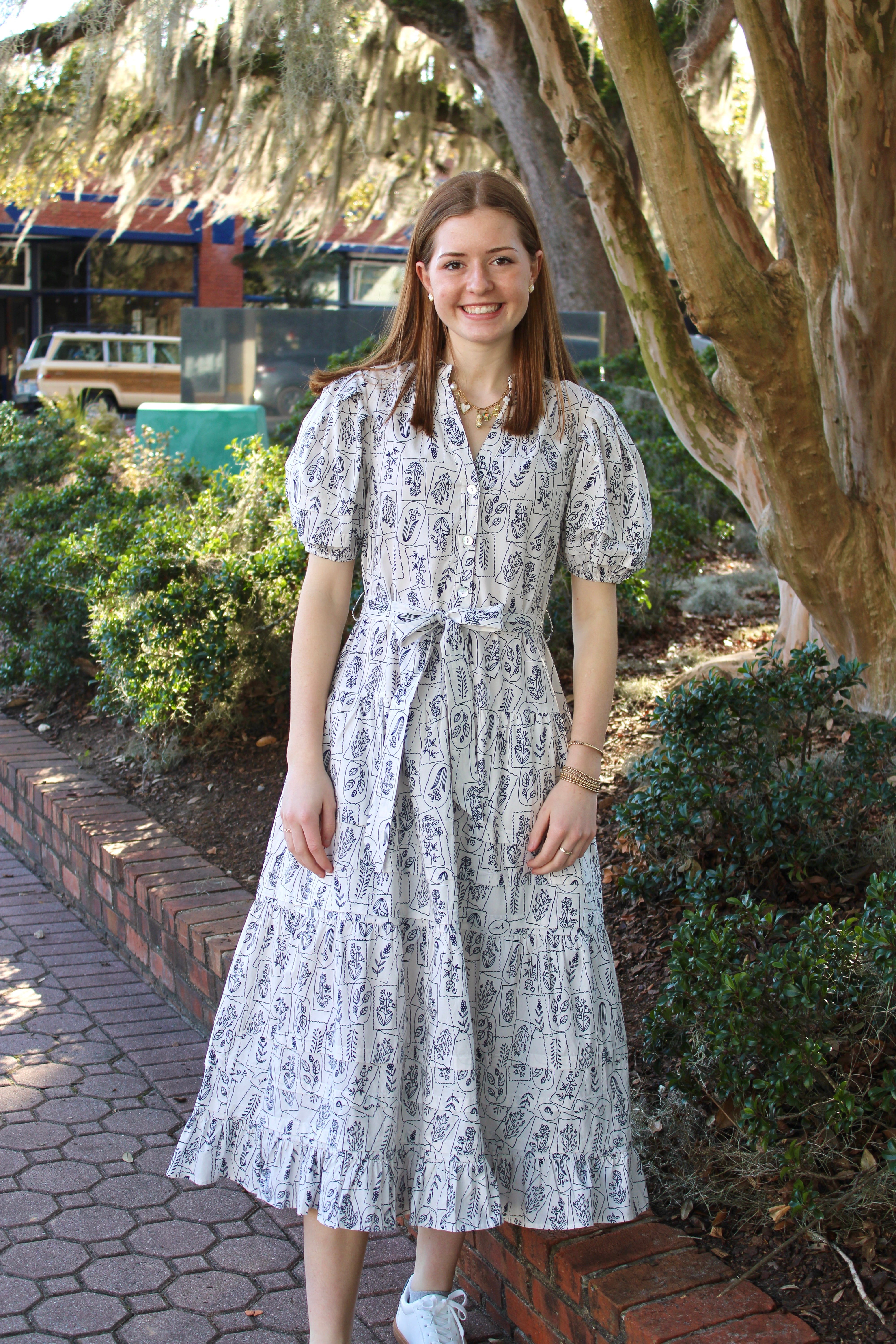 The Blythe Dress (Navy)