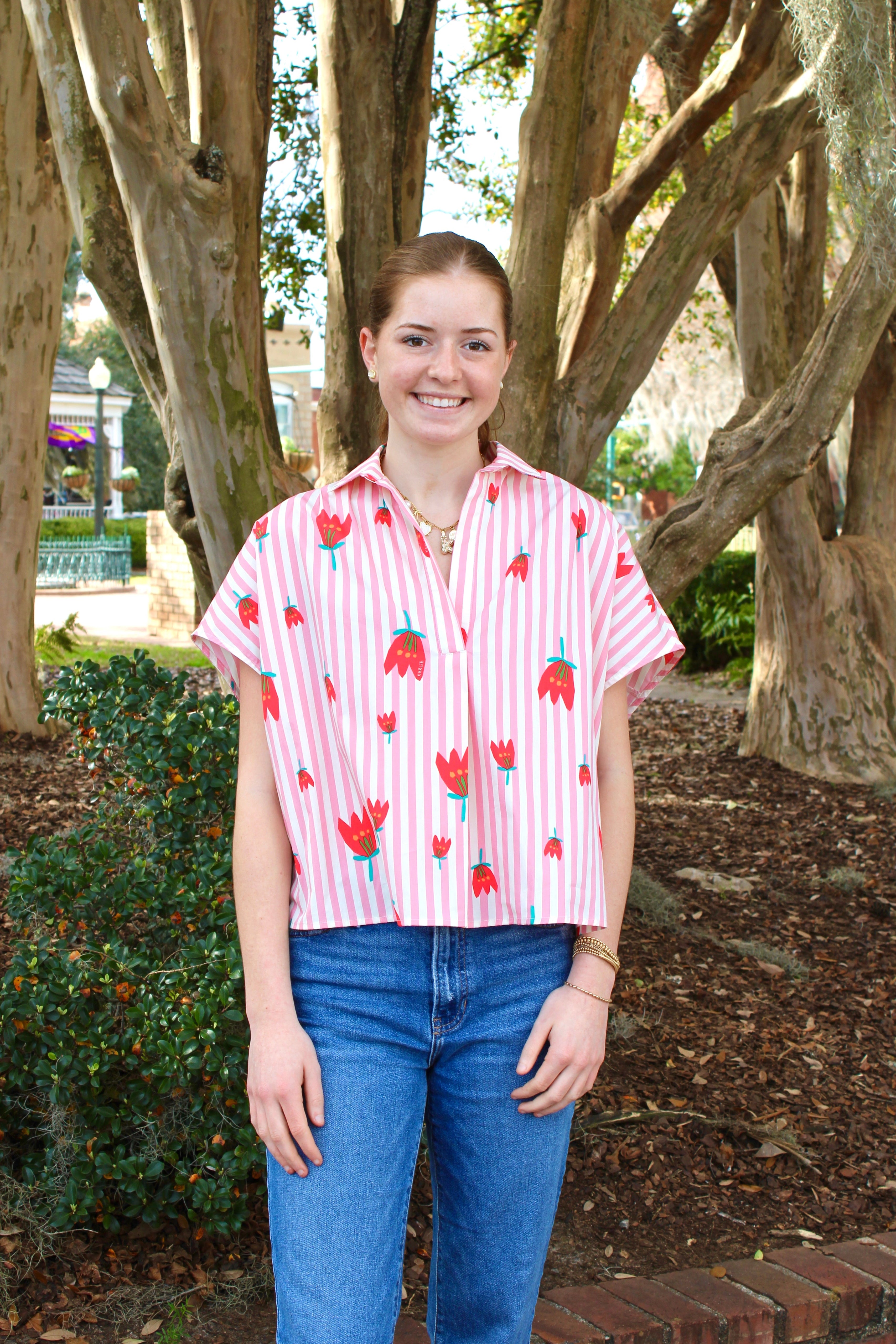 The Poppy Top (Pink)