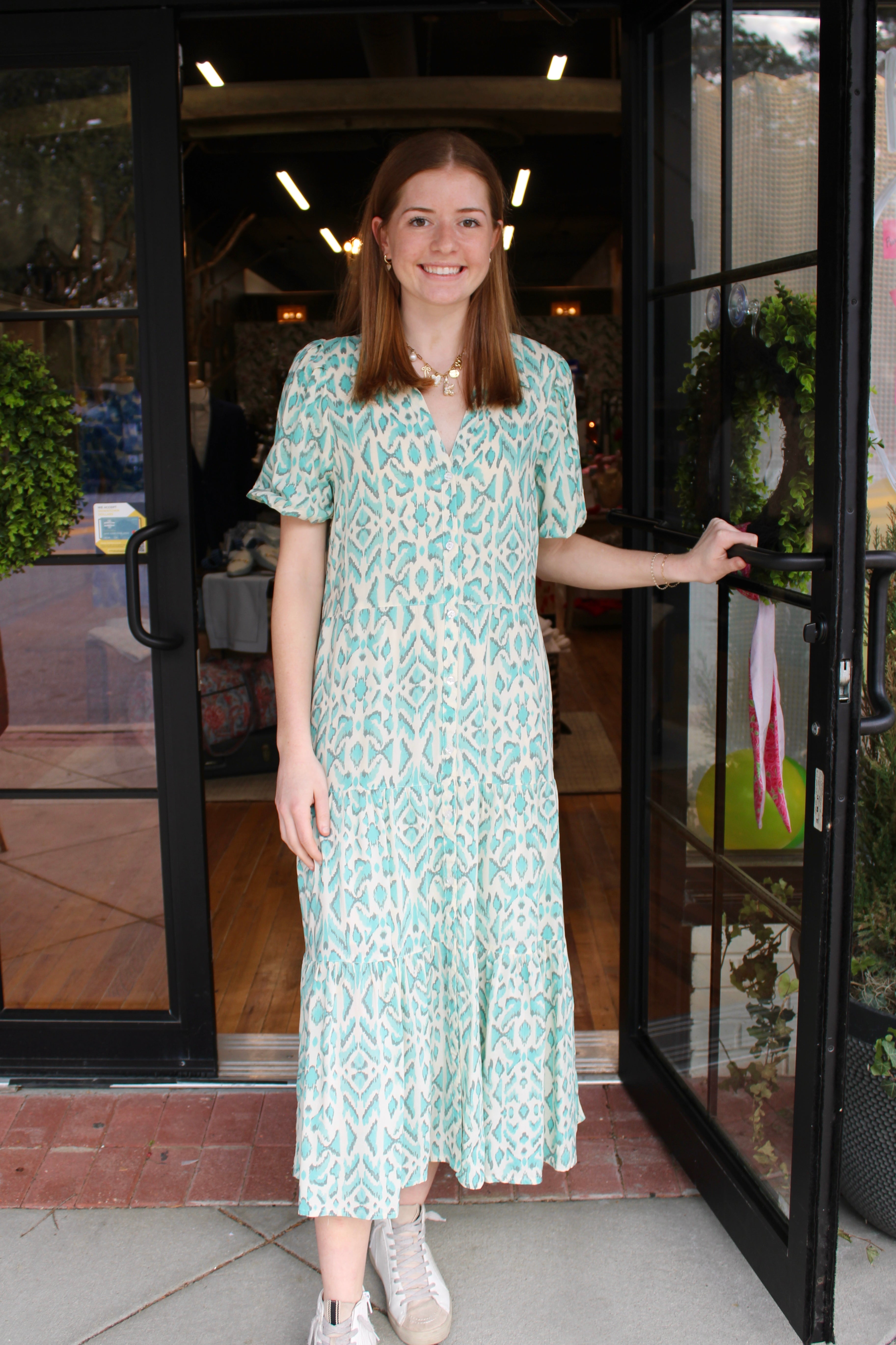 The Birdie Dress (Blue Casablanca)