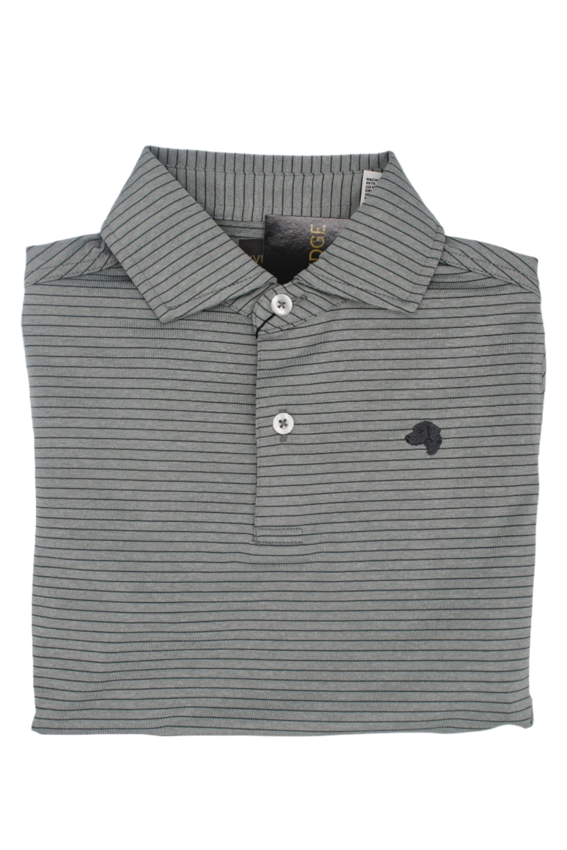 Rivers & Bridge - Performance Polo (Melange Silver/Charcoal)
