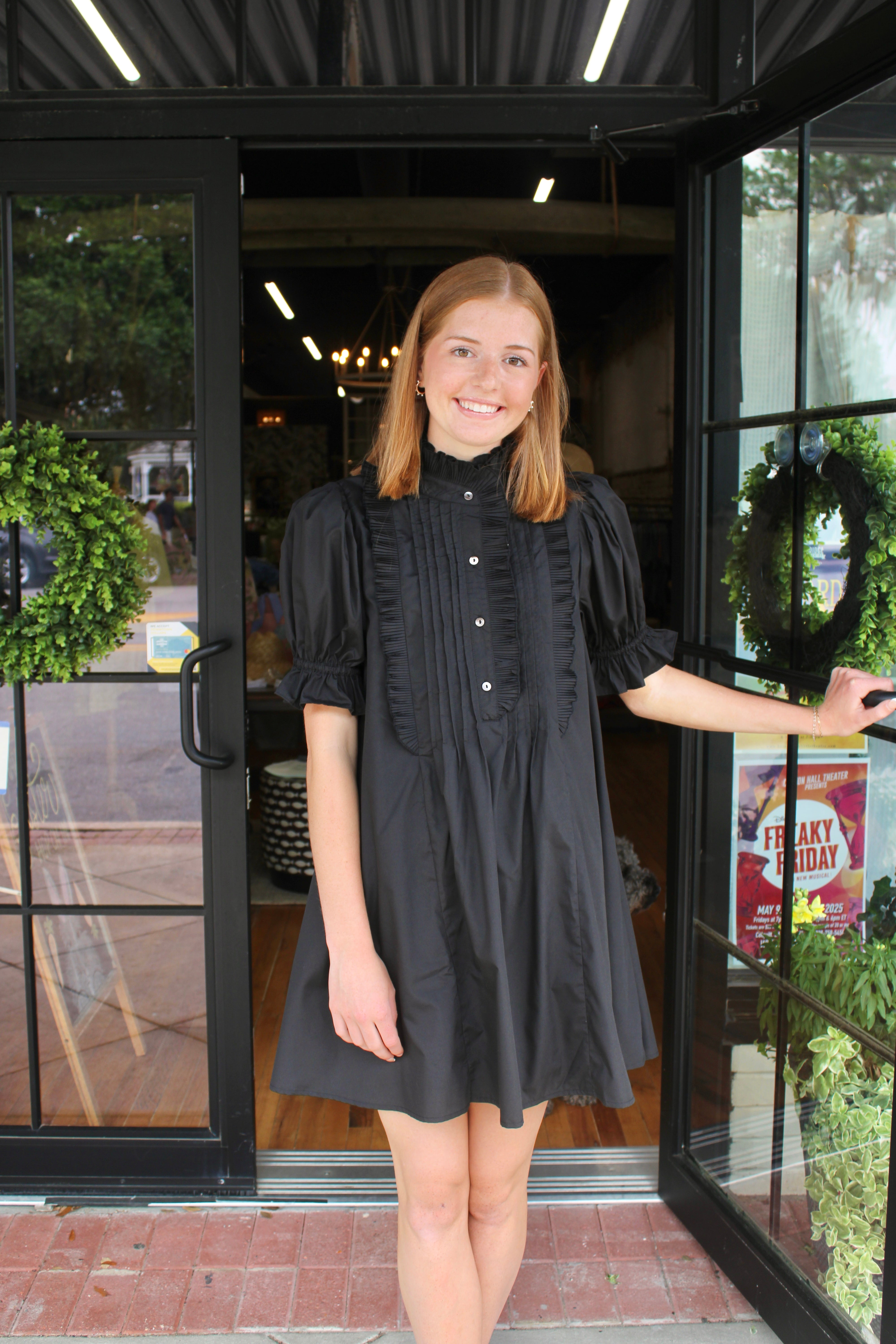 Heirloom Grace Dress (Black)