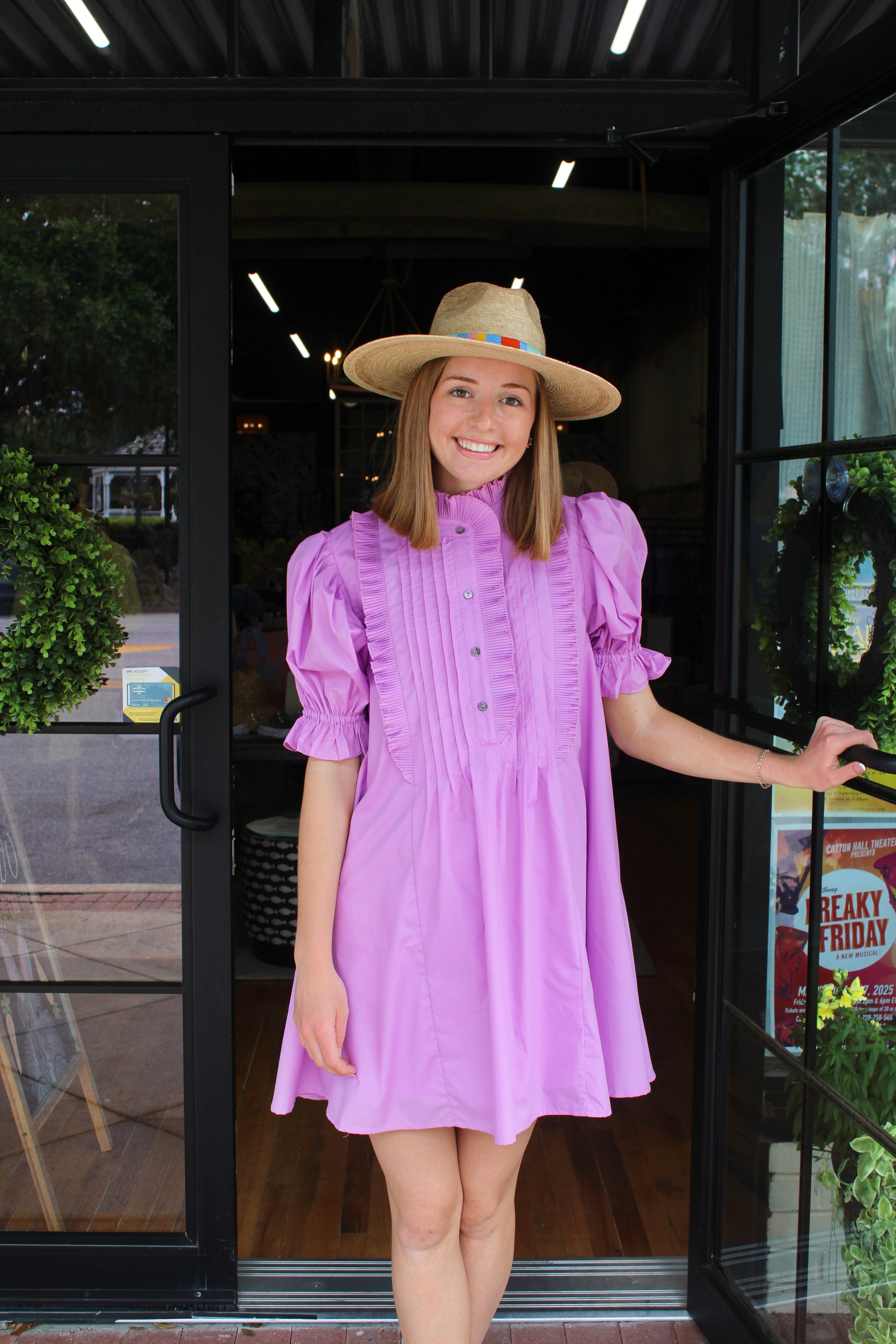 Heirloom Grace Dress (Lilac Pink)